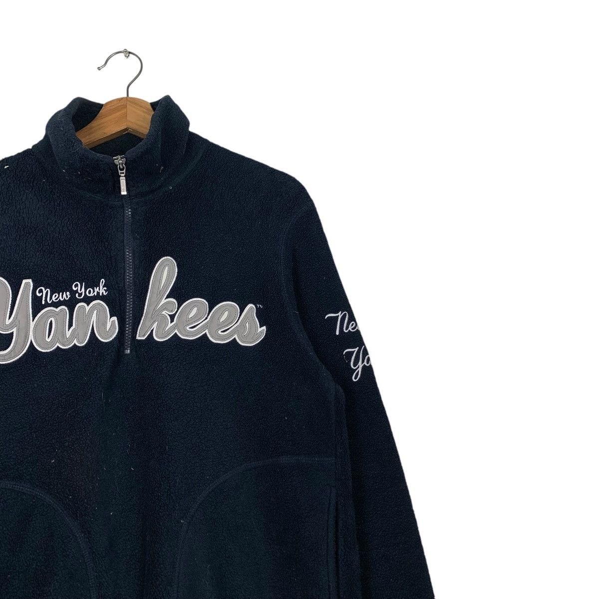MLB MLB New York Yankees Half Zip Pullover Fleece #2257-C100 Size US M / EU 48-50 / 2 - 5 Thumbnail