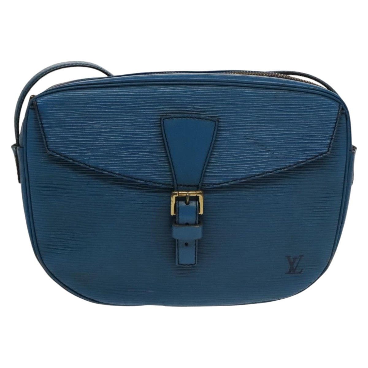 Louis Vuitton LOUIS VUITTON Epi June Feuille Shoulder Bag Blue M52155 Size ONE SIZE - 2 Thumbnail