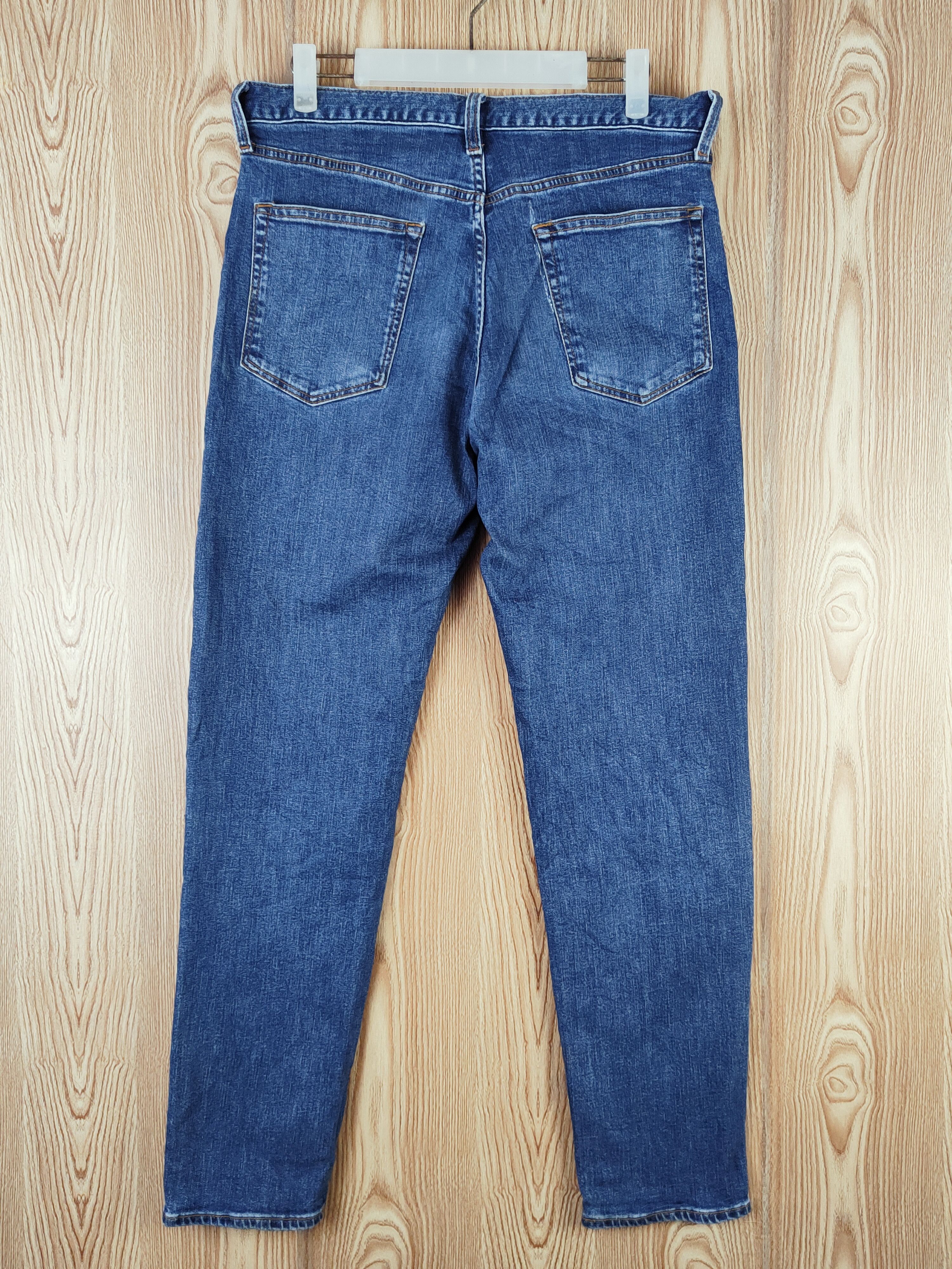 GU GU Blue Distressed Ripped Jeans #S2694 Size US 32 / EU 48 - 8 Thumbnail