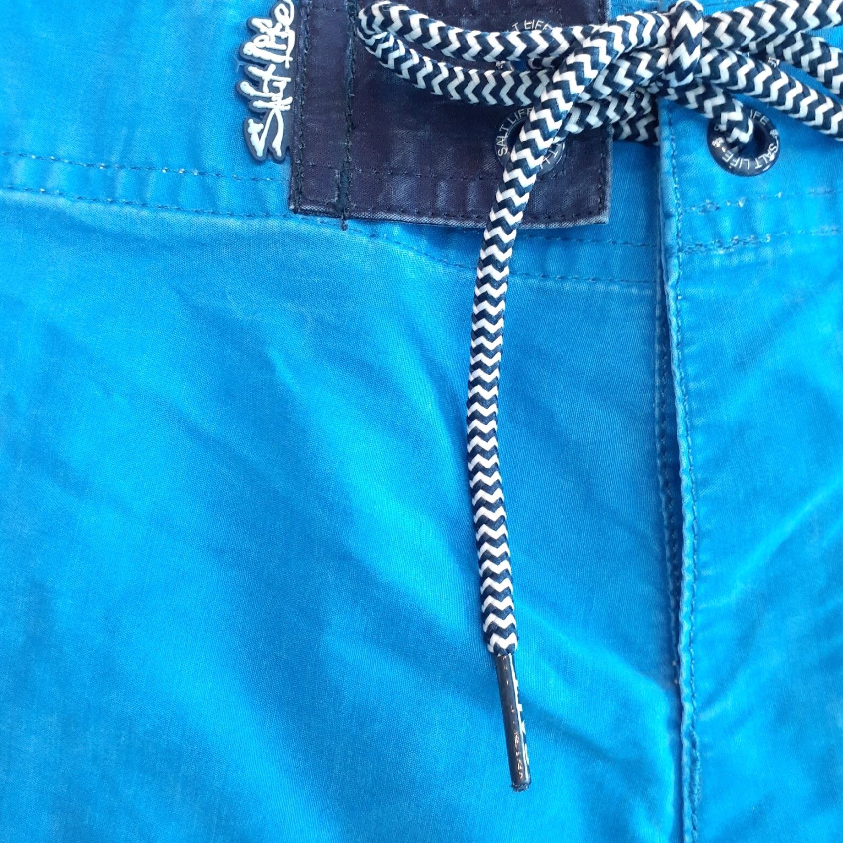 Vintage Salt Life Board Shorts Blue Mens 32 Adult Regular Swim Bottoms Blue Space? Size US 32 / EU 48 - 7 Thumbnail