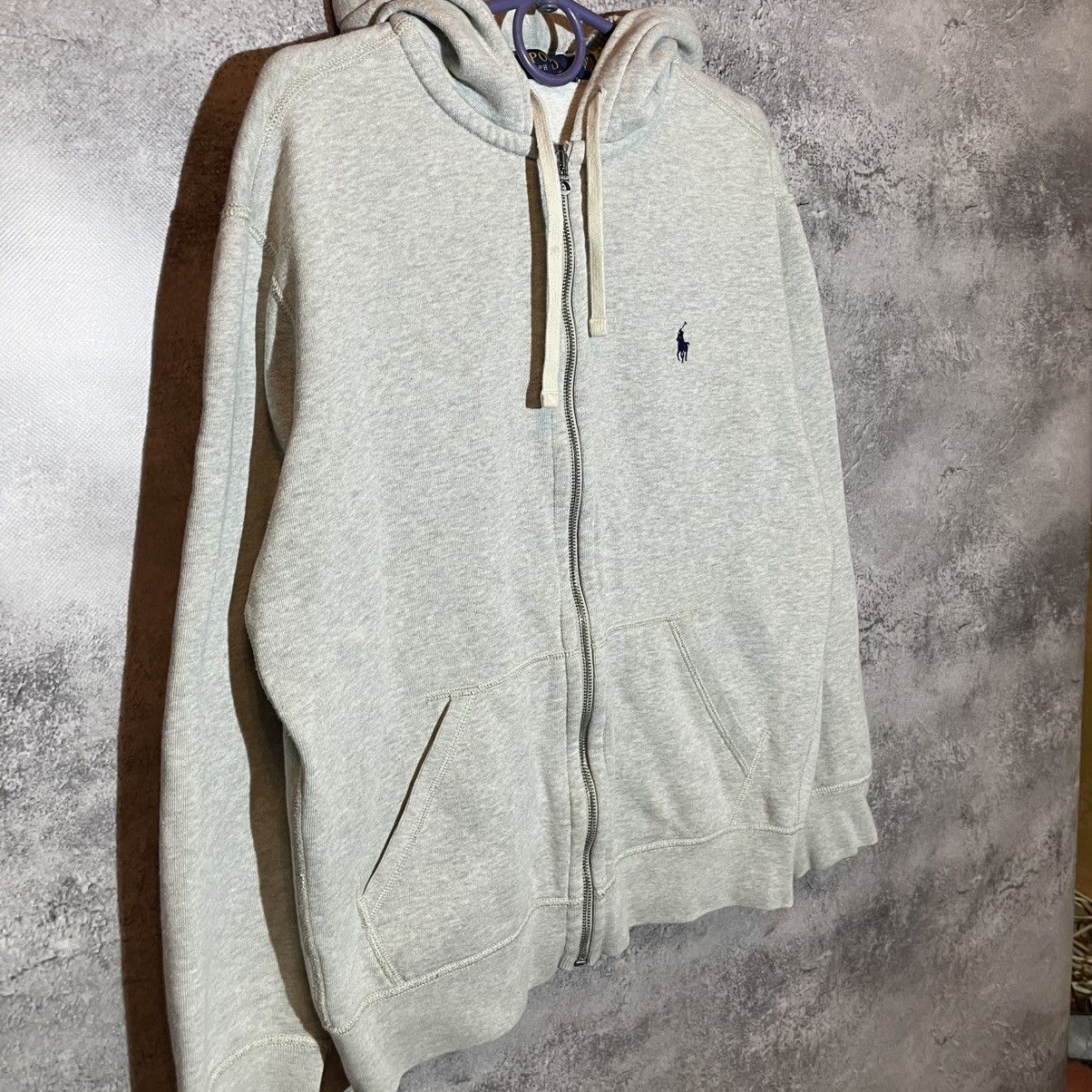 Polo Ralph Lauren Polo Ralph Lauren Gray Zip Hoodie Size L Streetwear Y2K Size US L / EU 52-54 / 3 - 2 Thumbnail