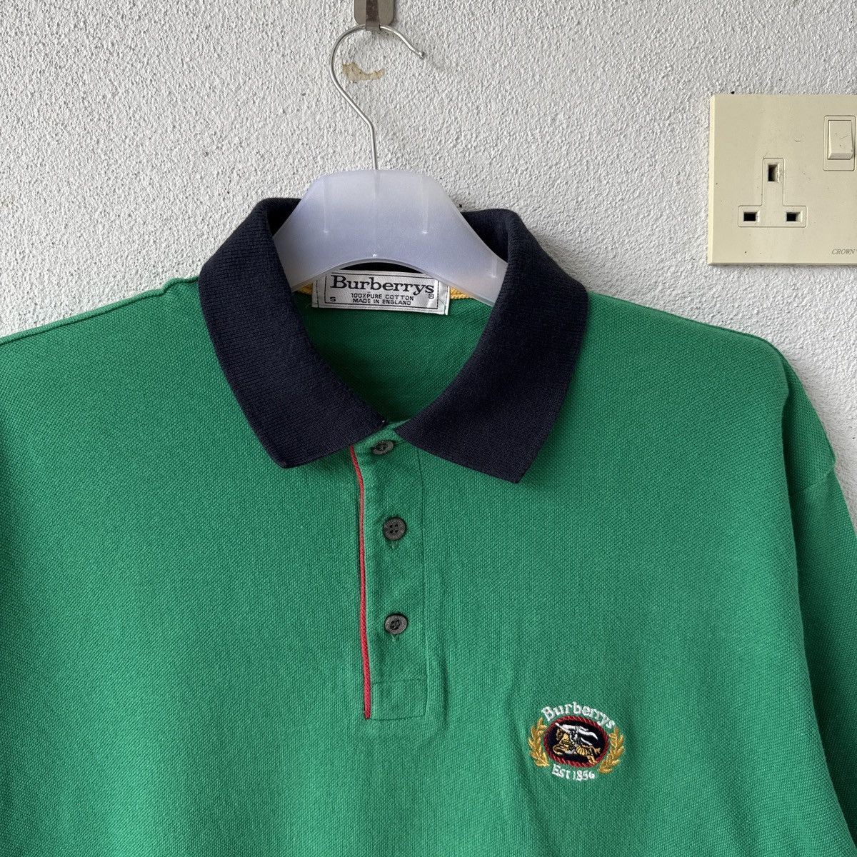 Burberry vintage BURBERRYS polo shirt small logo Size US S / EU 44-46 / 1 - 4 Thumbnail