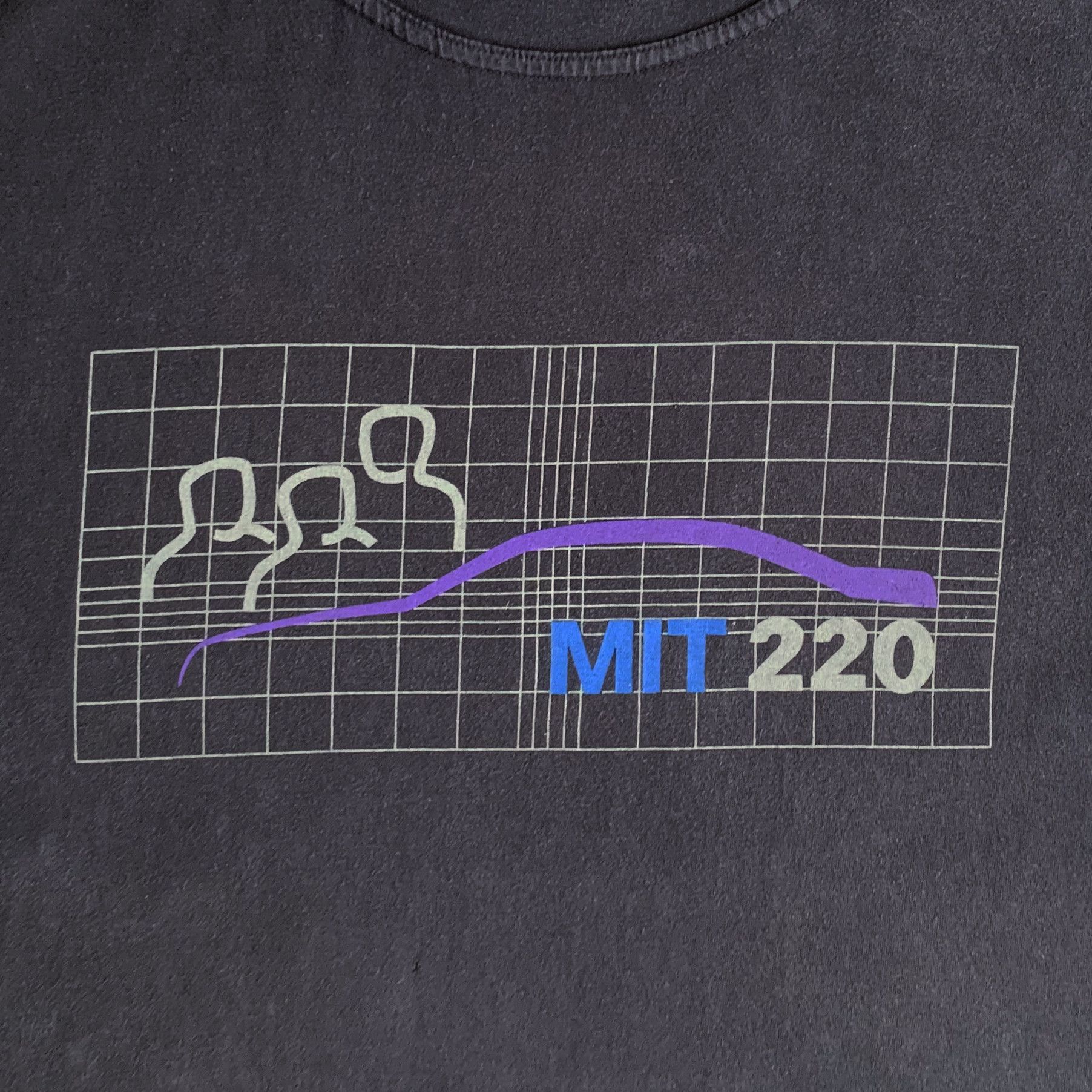 Mercedes-Benz Vintage 90s MERCEDES BENZ MIT 220 T shirt Tee Faded Official Size US XL / EU 56 / 4 - 4 Thumbnail