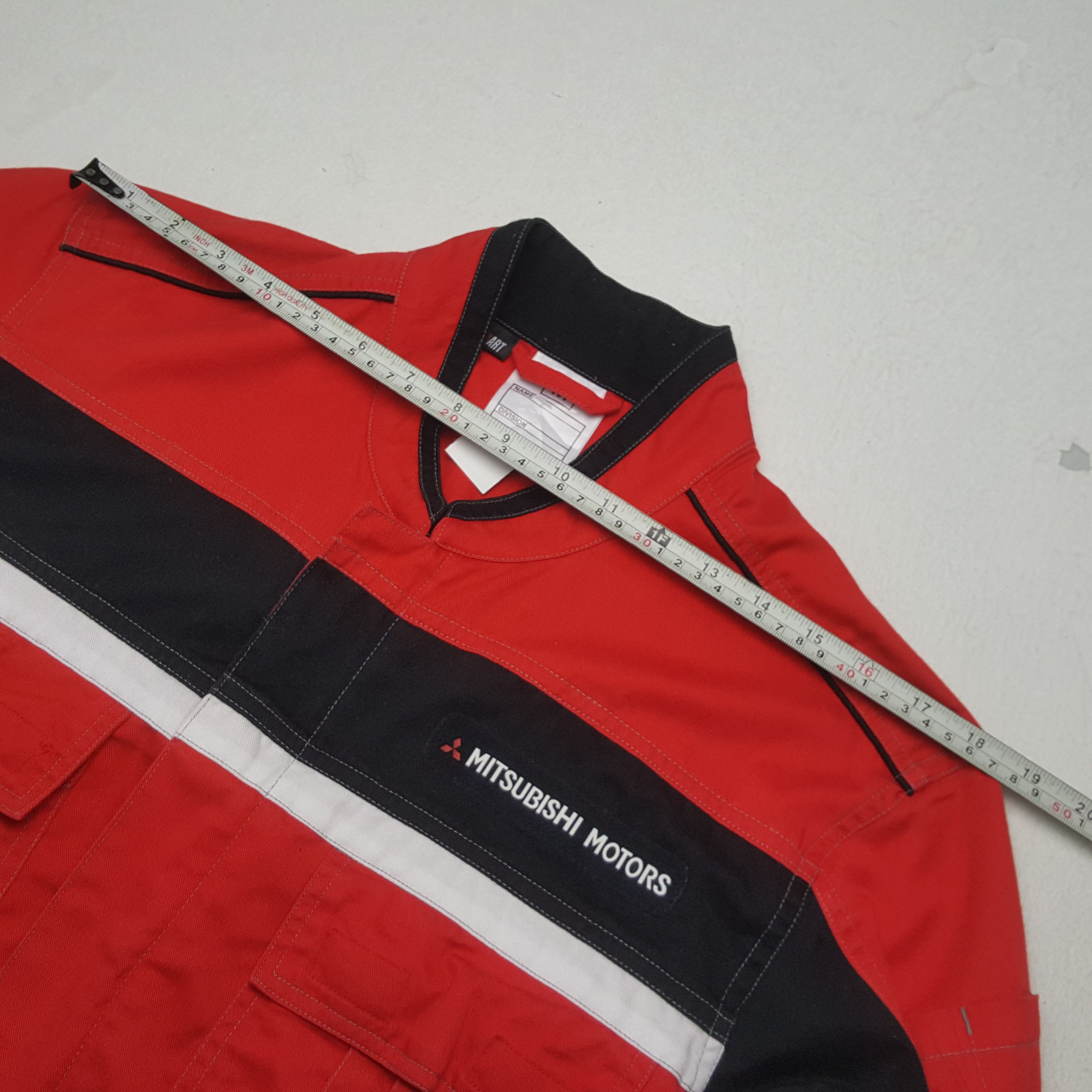 Vintage MITSUBISHI MOTORS Racing Workwear Style Coverall Jacket Size US S / EU 44-46 / 1 - 9 Thumbnail