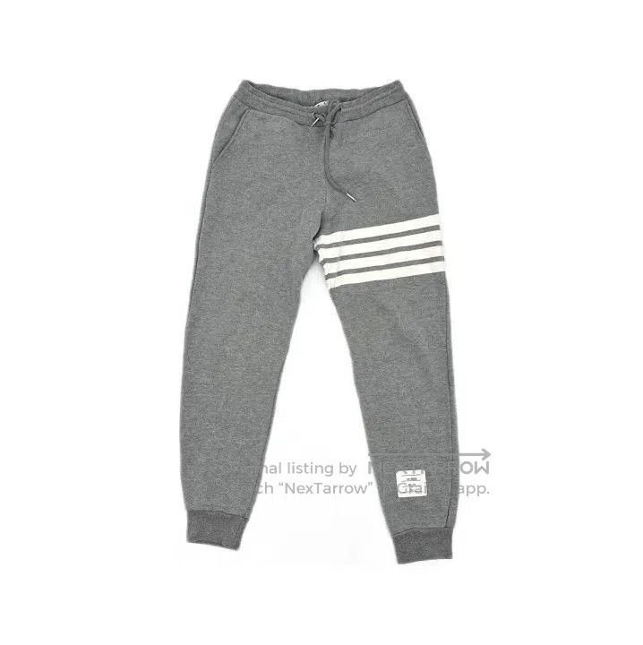 Thom Browne Thom Browne Classic Stripe Loose Knit Sweatpants. Size US 30 / EU 46 - 1 Thumbnail
