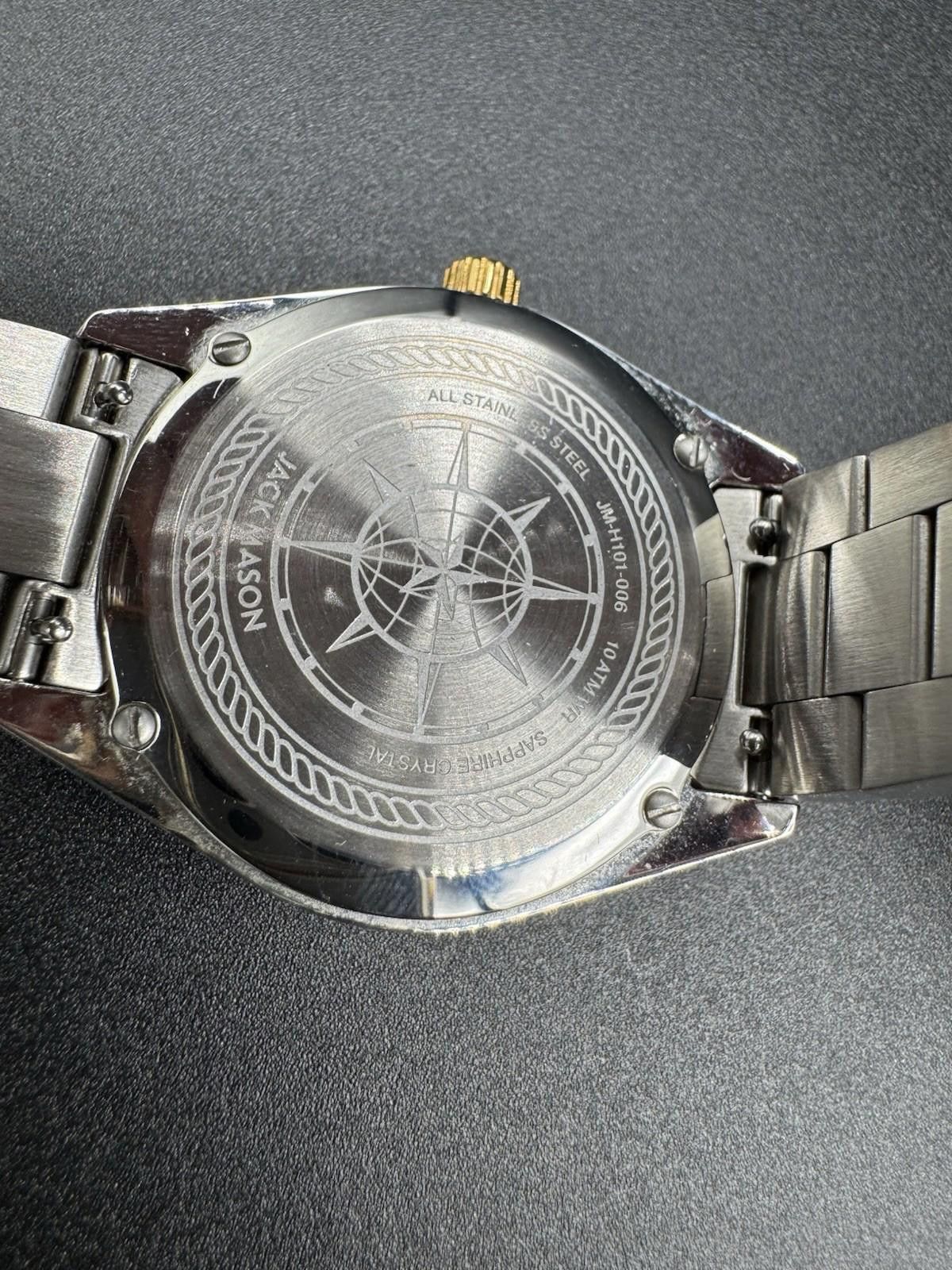 Other Jack Mason Men's Canton Two Tone Watch Texas Designed Gold M Size ONE SIZE - 4 Thumbnail