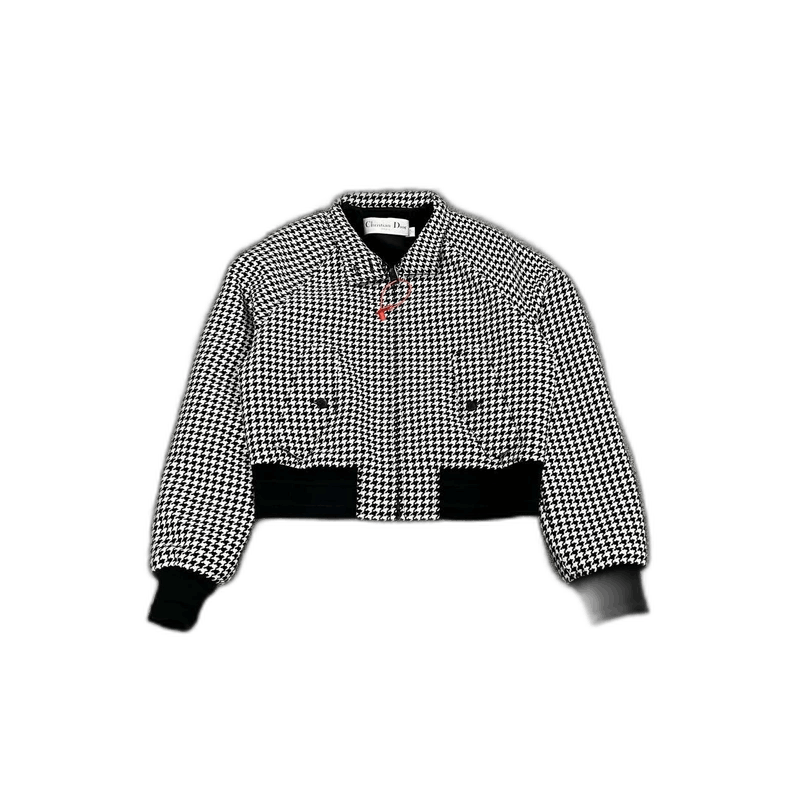 Dior Dior Black and White Houndstooth Jacket Size M / US 6-8 / IT 42-44 - 1 Thumbnail