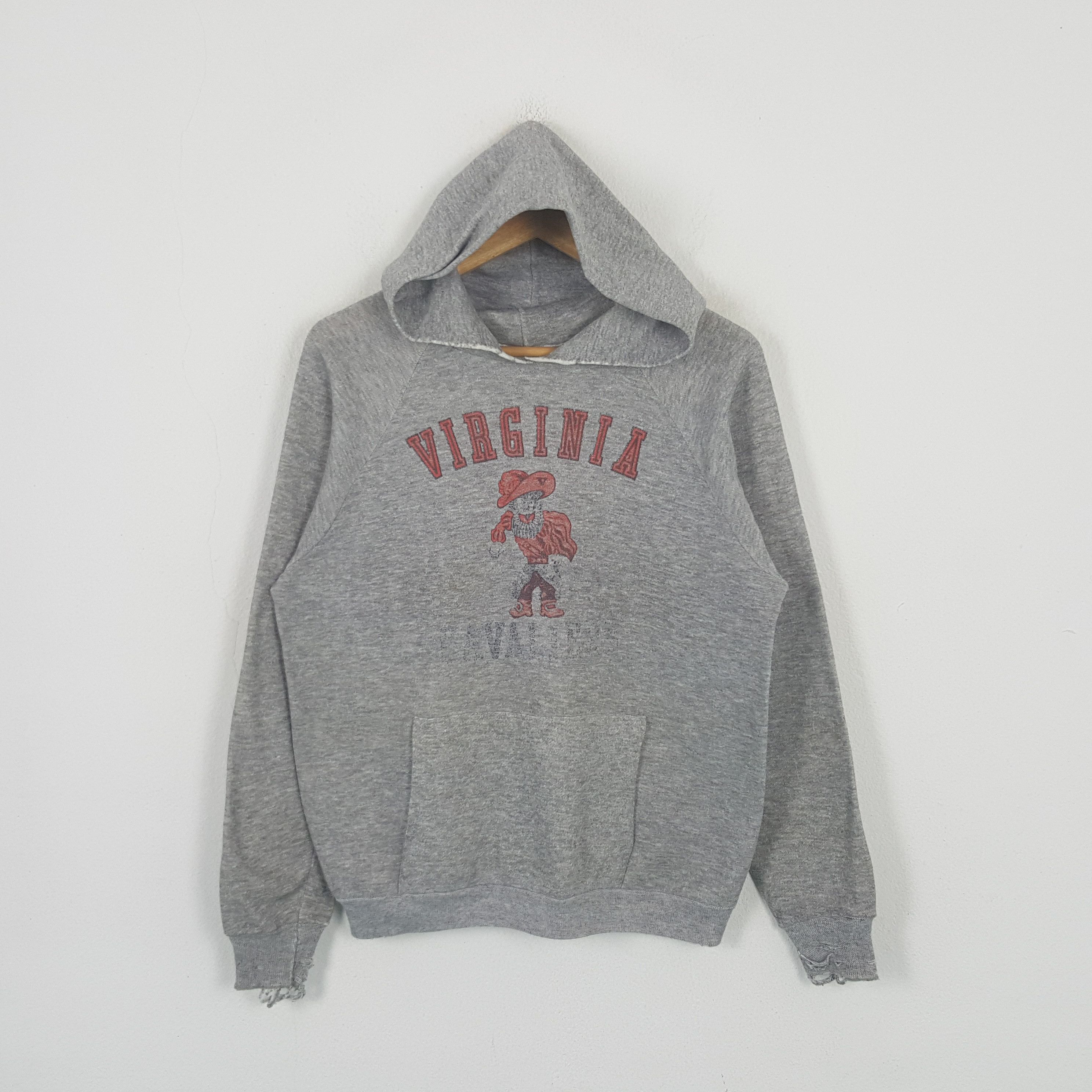 Vintage Vintage Virginia American State Distressed Hoodies RR5 Size US M / EU 48-50 / 2 - 1 Thumbnail