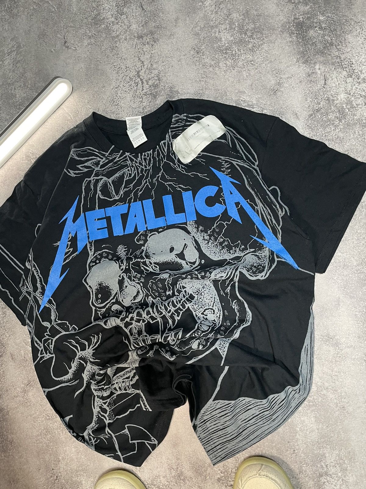 Band Tees Vintage 00s Metallica All Over Print T-shirt Streetwear Size US M / EU 48-50 / 2 - 2 Thumbnail