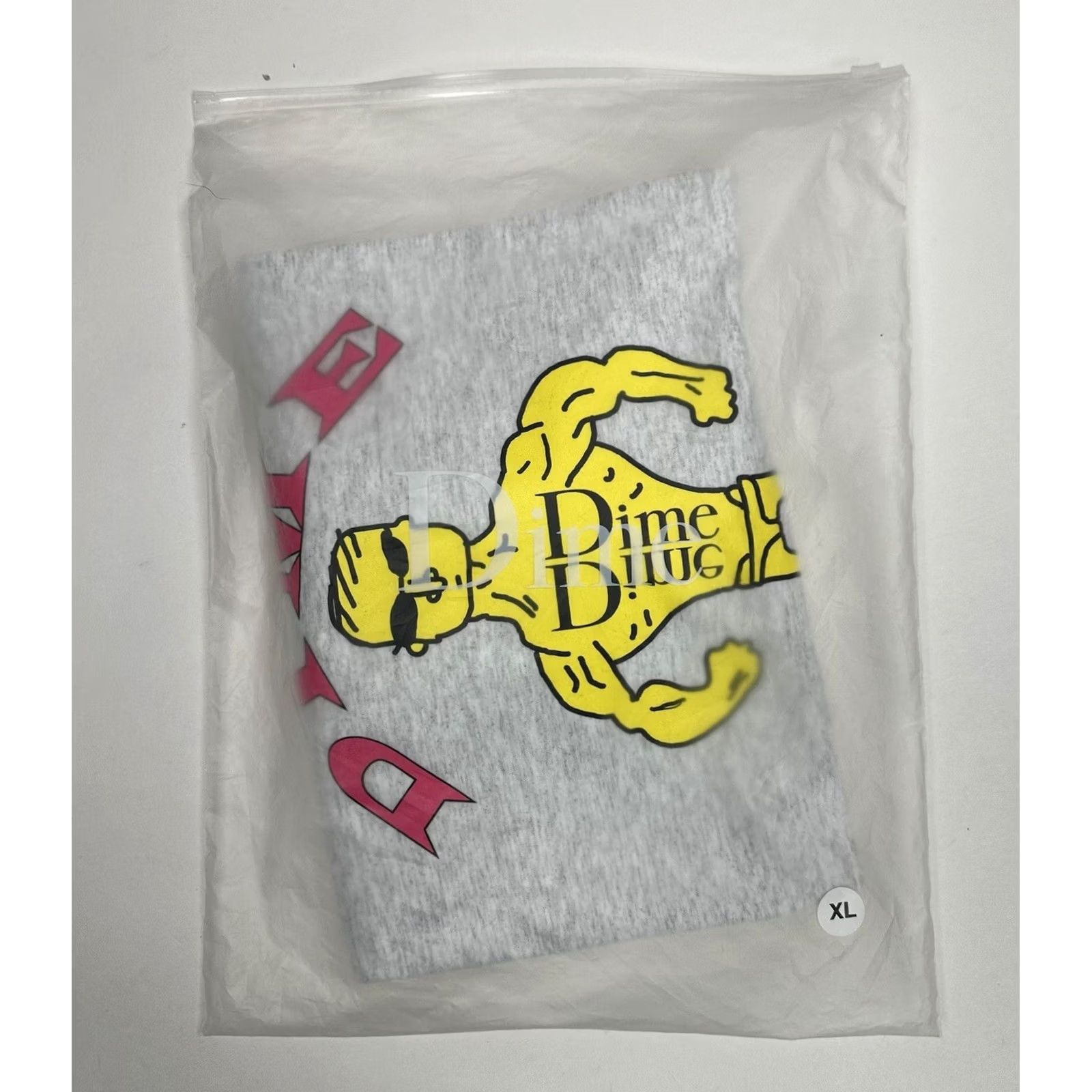 Dime Dime Gym Shirt XL Gray Classic Skateboarding Golds Gym Style Tee FA22 D2 Brand New Size US XL / EU 56 / 4 - 7 Thumbnail