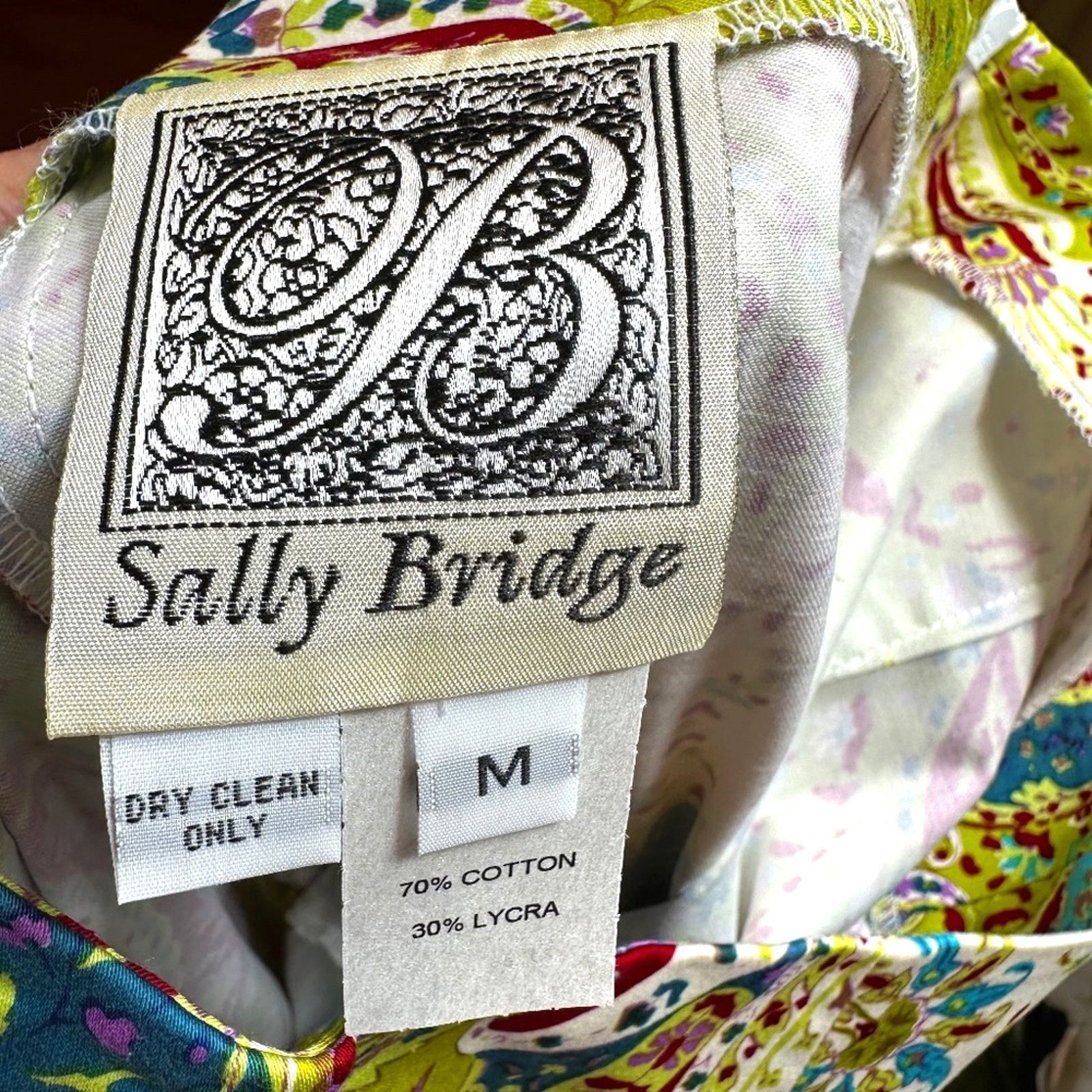 Other Sally Bridge Audrey Dress Pants - Paisley - size M Size 29" - 14 Thumbnail