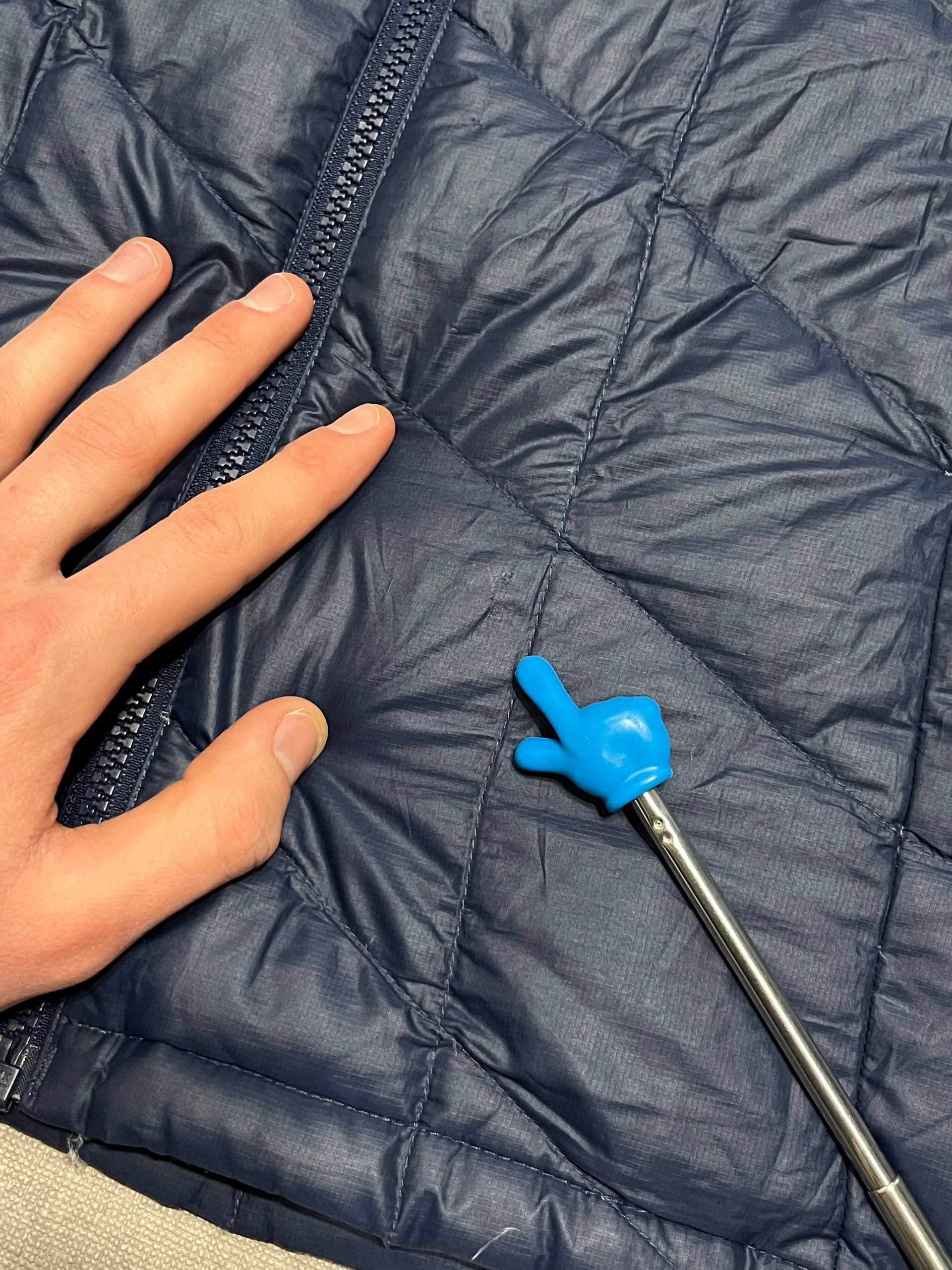 Patagonia Vintage Patagonia Women`s Down Coat Jacket Puffer Blue Sz S Size S / US 4 / IT 40 - 12 Thumbnail