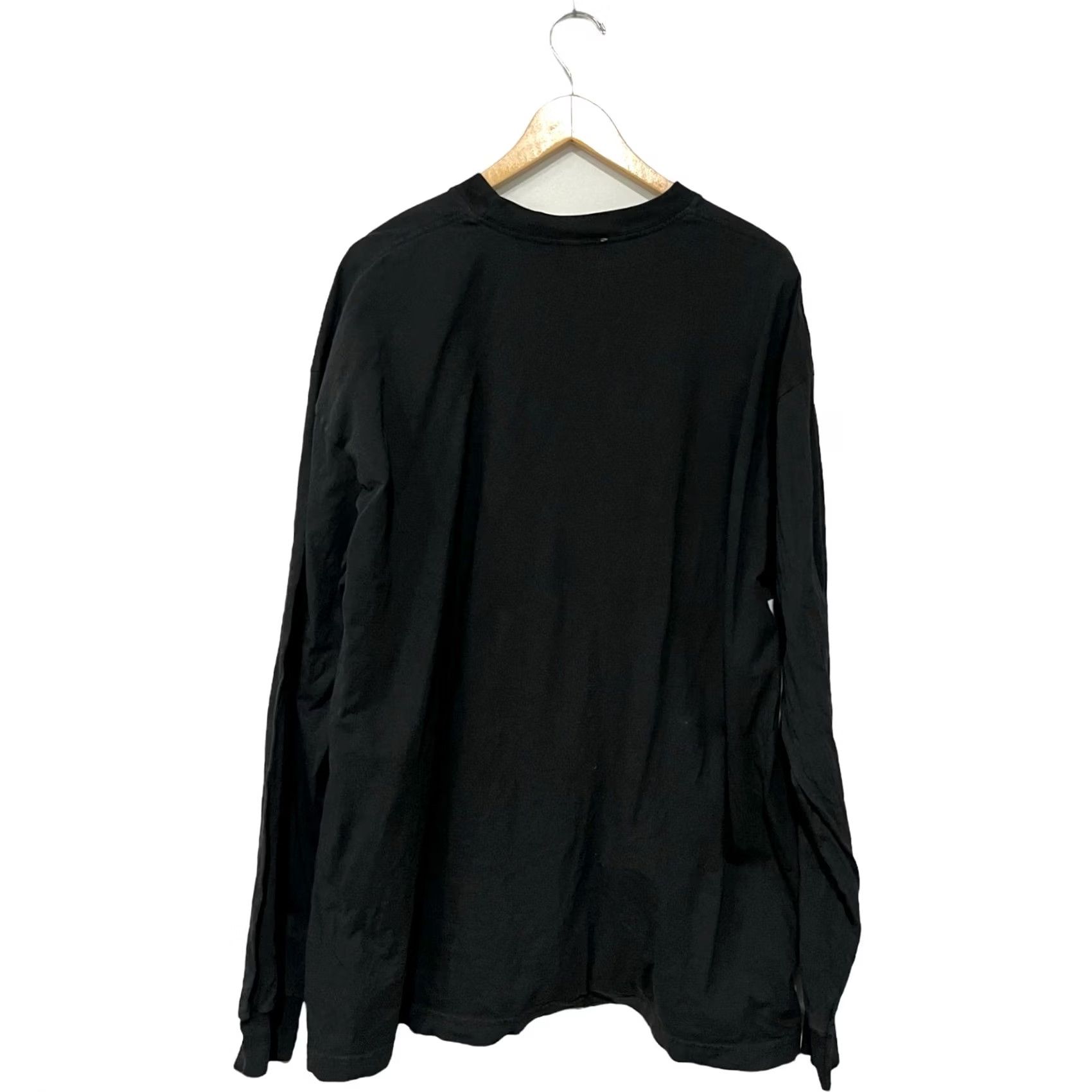 Vintage Morning After The Rave T-Shirt Long Sleeve Black w/ Blue Smiley Face Adult Large Size US L / EU 52-54 / 3 - 3 Thumbnail