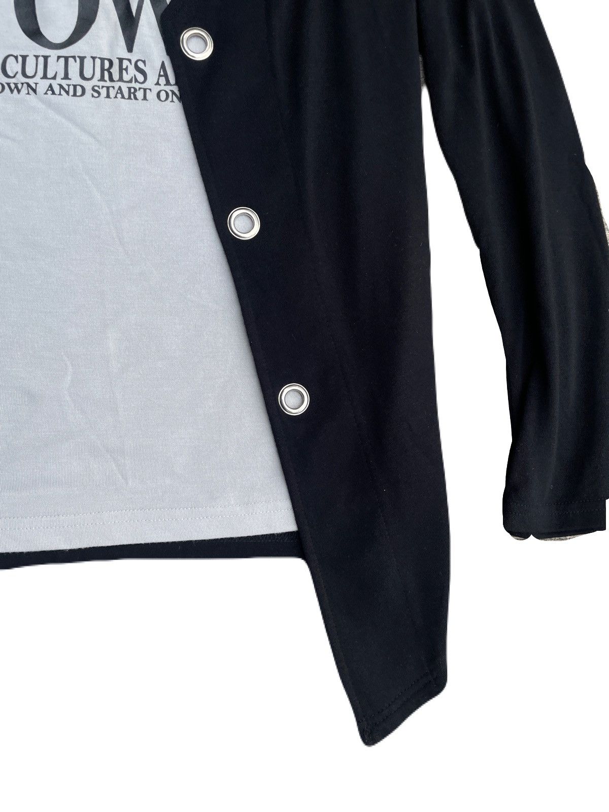 If Six Was Nine 2000s Japanese archive Vkei Layered Drape Docking Cardigan Size US S / EU 44-46 / 1 - 6 Thumbnail