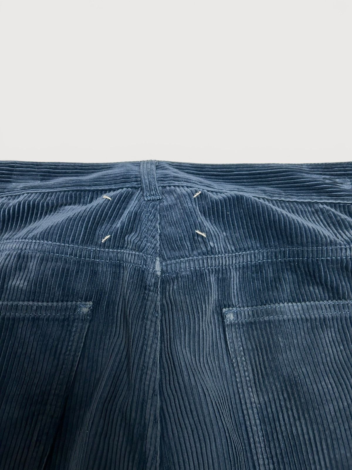 Maison Margiela FW2015 Blue Corduroy Pants Size US 34 / EU 50 - 9 Thumbnail