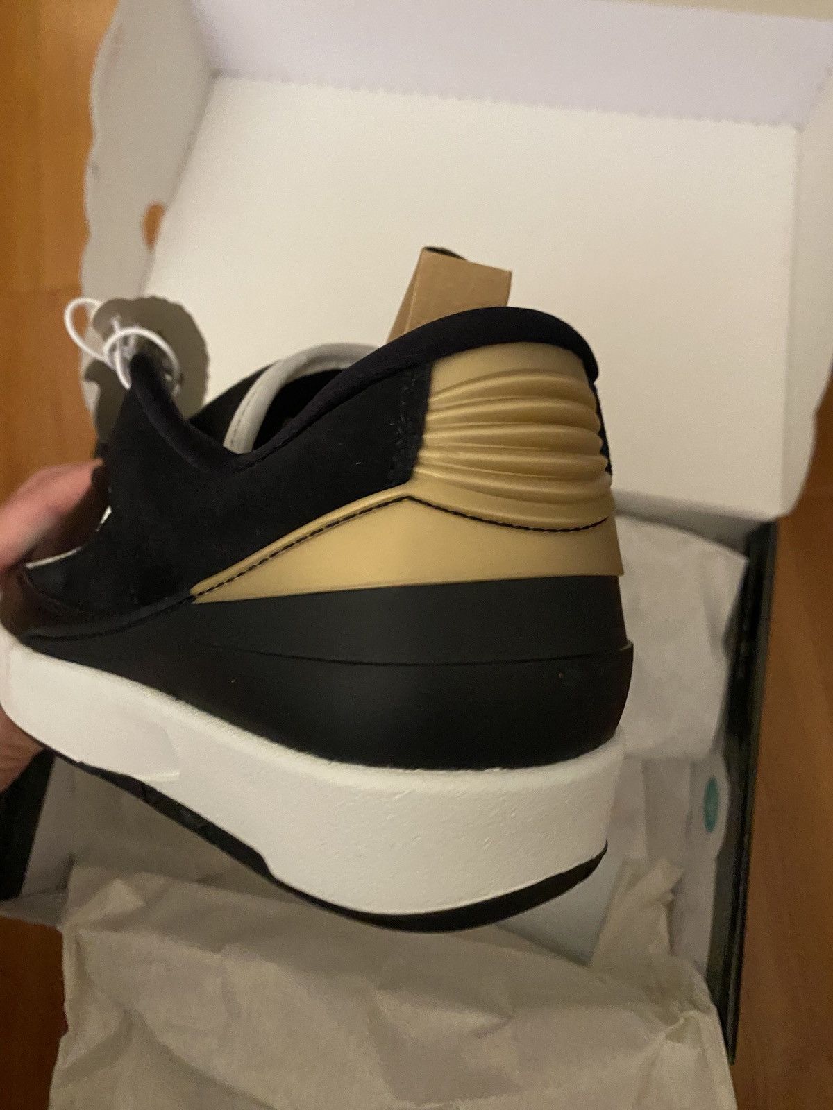Jordan Brand Jordan 2 Low Black Size US 9.5 / EU 42-43 - 6 Thumbnail