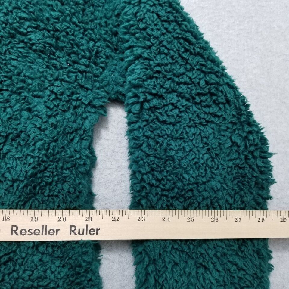 Other Time And Tru Sherpa Sweater Womens Large Green Fox Size L / US 10 / IT 46 - 9 Thumbnail