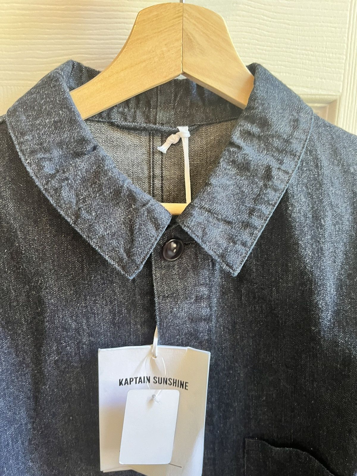 Kaptain Sunshine Kaptain Sunshine coverall jacket denim indigo Size US M / EU 48-50 / 2 - 2 Thumbnail