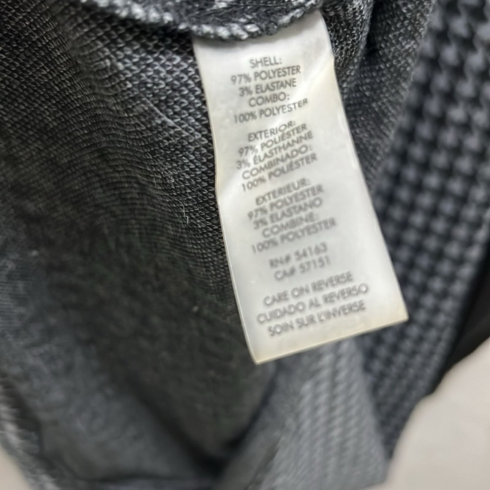 Tommy Hilfiger Tommy Hilfiger Women Pan Collar Dress Houndstooth Black Size XL / US 12-14 / IT 48-50 - 9 Thumbnail