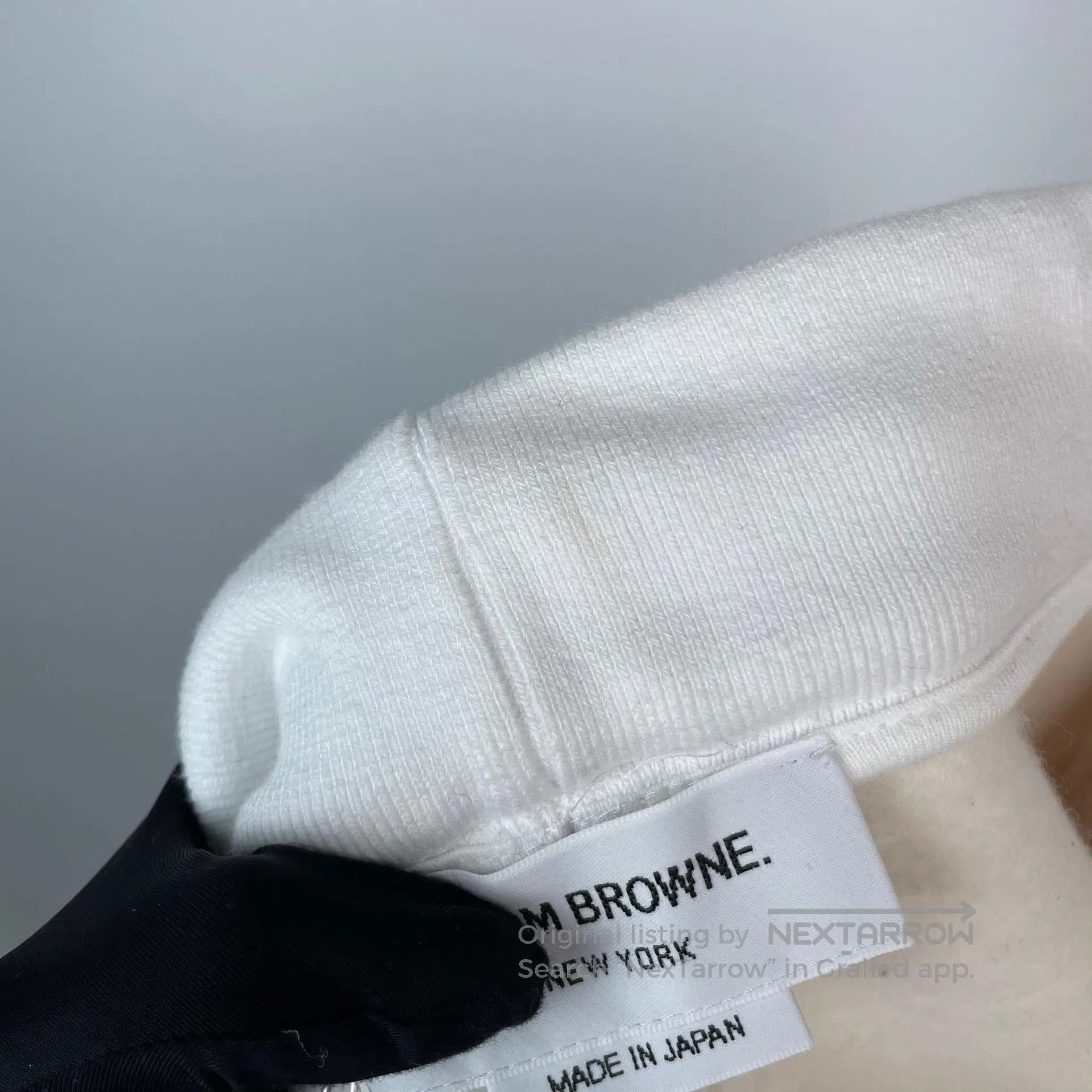 Thom Browne Thom Browne Pink and white color block shorts| Size 37" - 6 Thumbnail