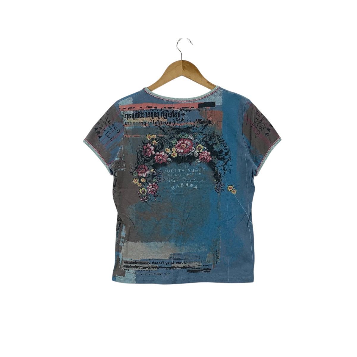Other VANILLA SUGAR Juan Bar Habana Bling Over Print Tee Shirt Top Size M / US 6-8 / IT 42-44 - 7 Thumbnail