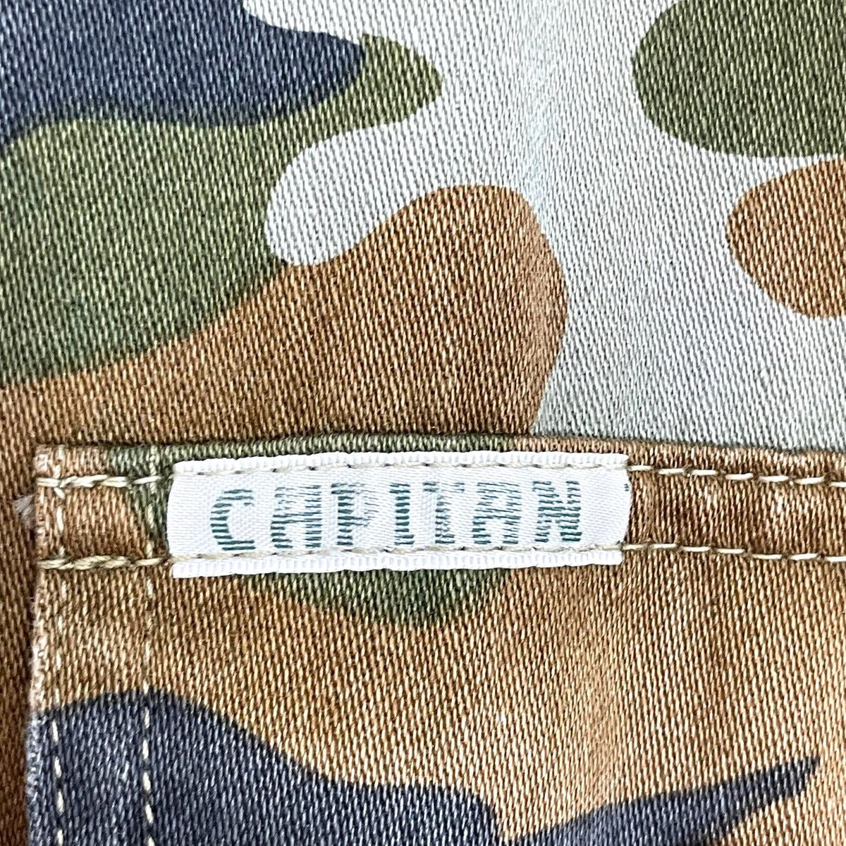 If Six Was Nine Vintage Capitan Japanese Brand Vest Jacket Camo Military Size US S / EU 44-46 / 1 - 8 Thumbnail