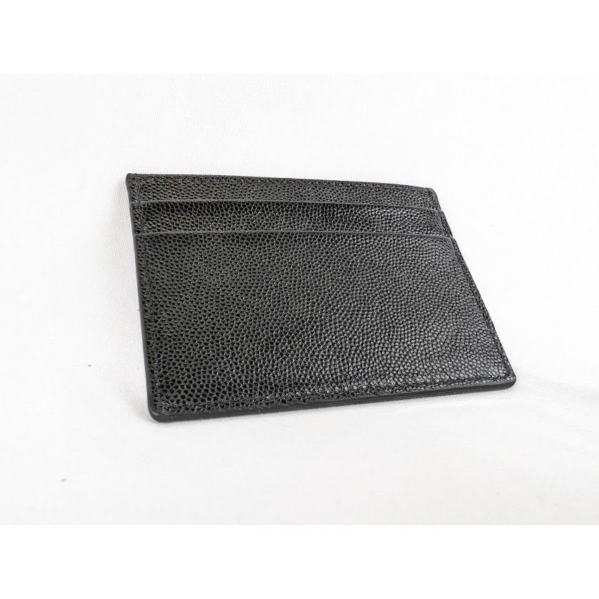 Palm Angels o1rshd1 Size: OS / Logo Caviar Card Holder in Black/White Size ONE SIZE - 3 Thumbnail