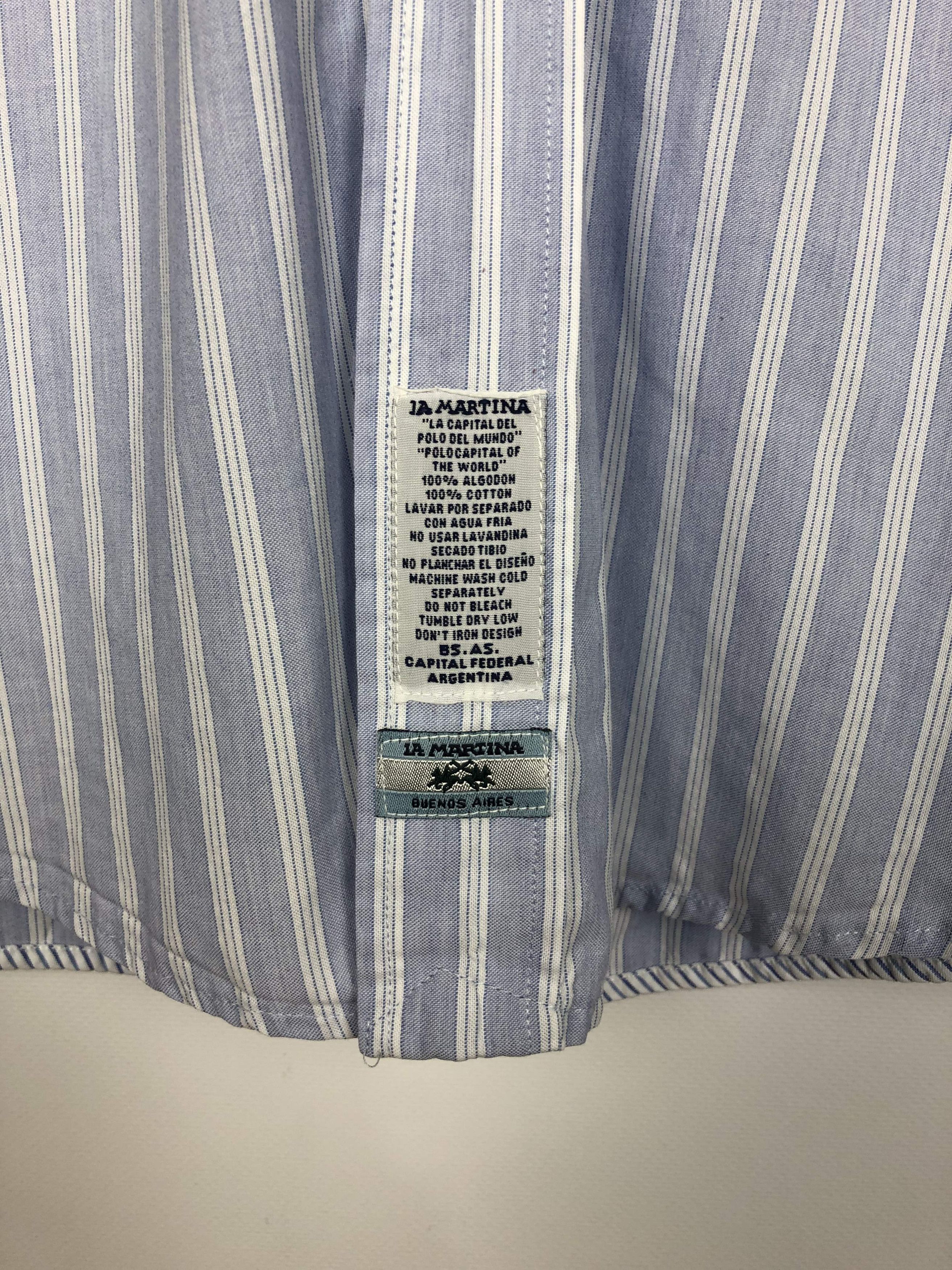 La Martina La Martina Striped Shirt Buenos Aires size XL Size US XL / EU 56 / 4 - 4 Thumbnail