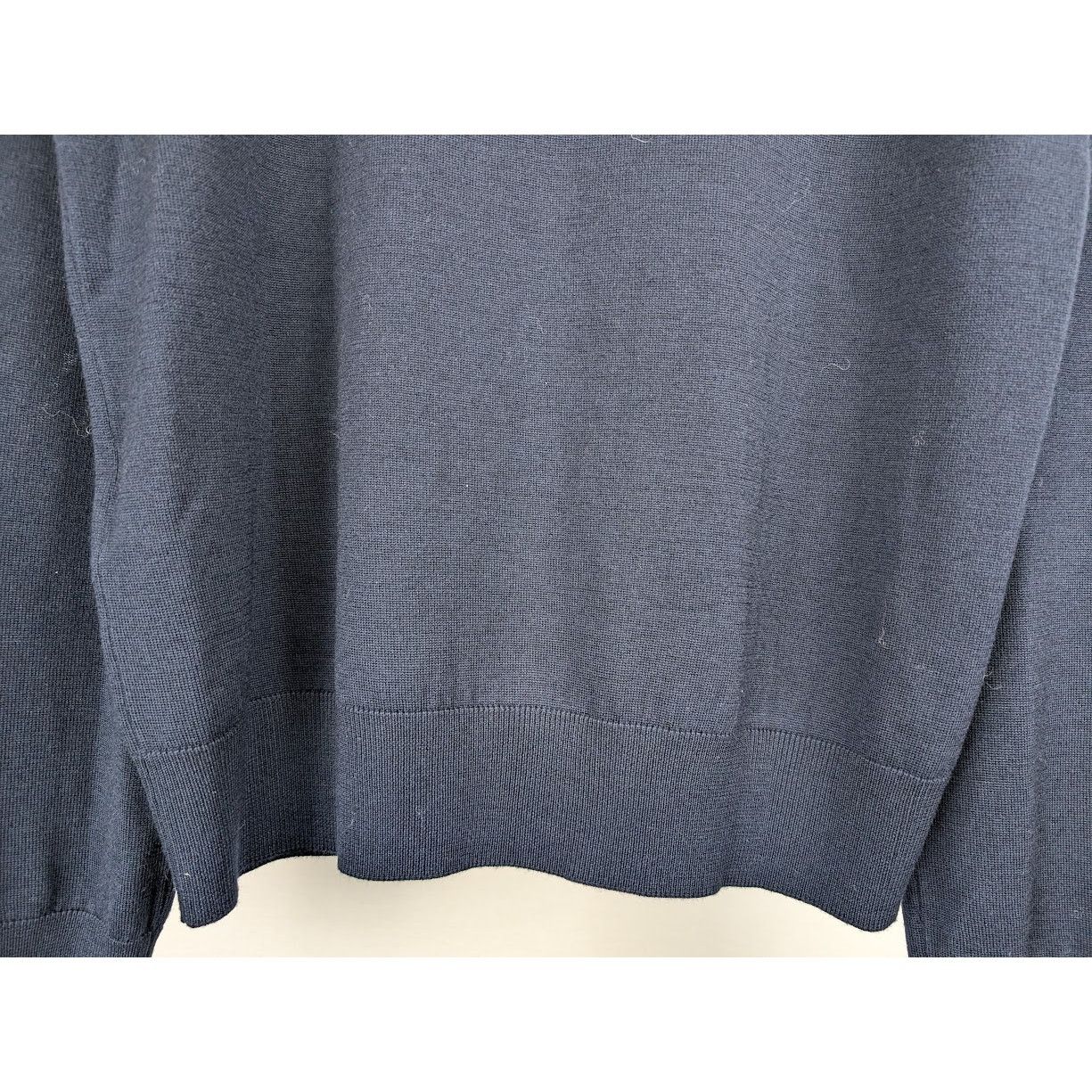 Bottega Veneta o1rshd1 Wool Turtleneck in Blue Size US L / EU 52-54 / 3 - 13 Thumbnail