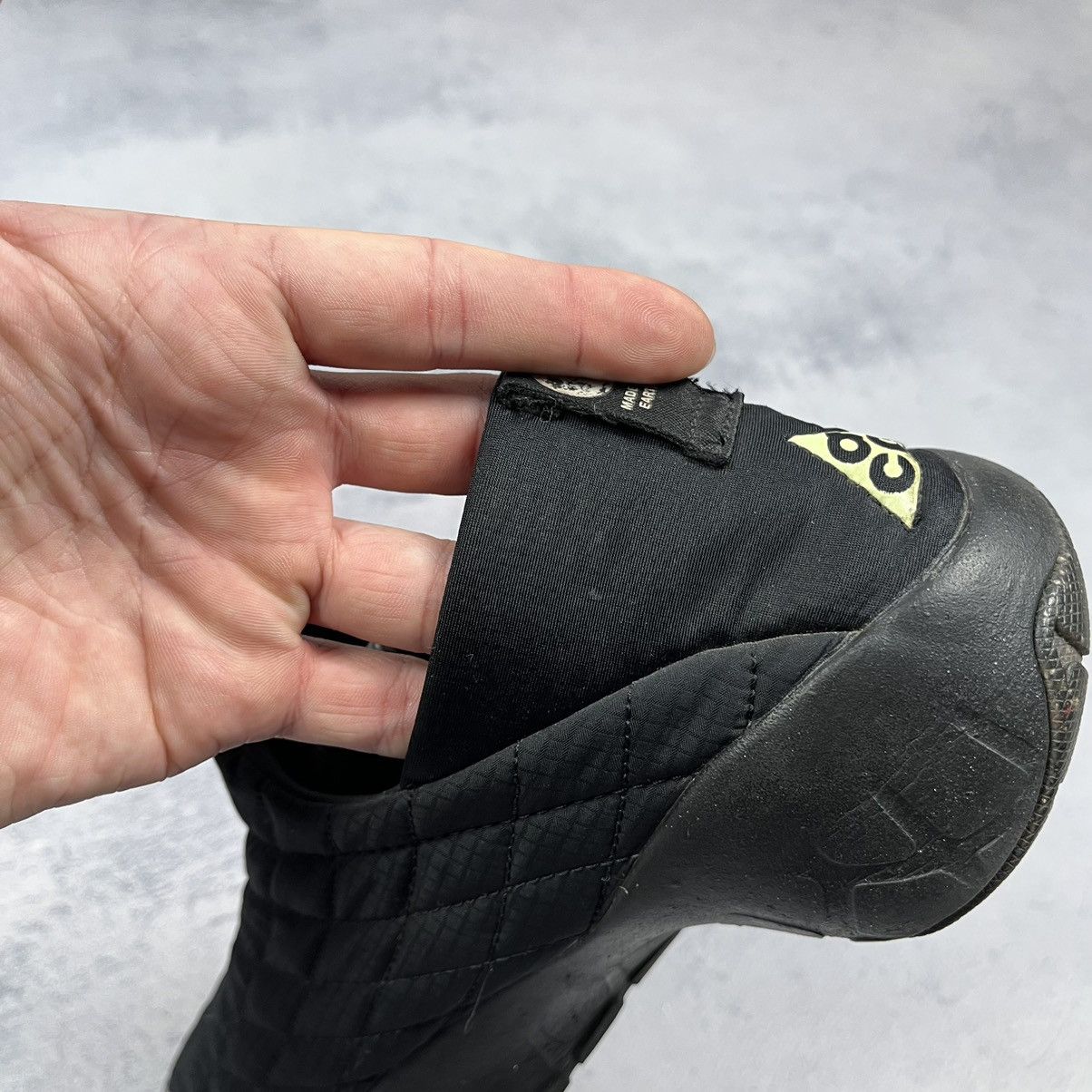 Nike ACG Nike ACG Moc 3.5 black glow barely volt low top sneakers Size US 11.5 / EU 44-45 - 10 Thumbnail