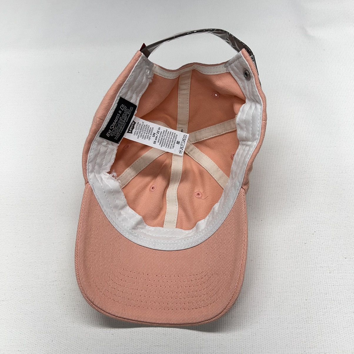 Levi's New Levi Hat Cap Pink Adjustable Curve Pink Baseball Strap Size ONE SIZE - 9 Thumbnail