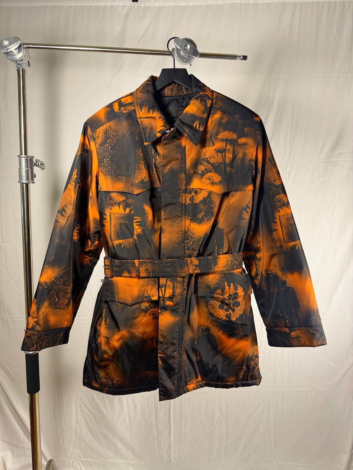 Prada Prada Two Piece Beach Print Nylon Coat | Grailed