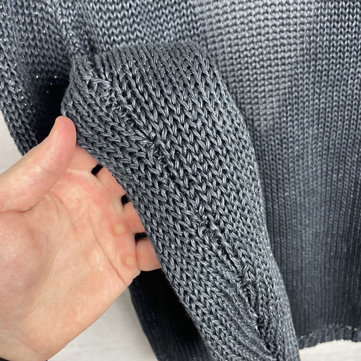 Iris von Arnim Iris Von Arnim Uomo Men’s Net Knit Linen Cardigan Sweater Size US S / EU 44-46 / 1 - 19 Thumbnail