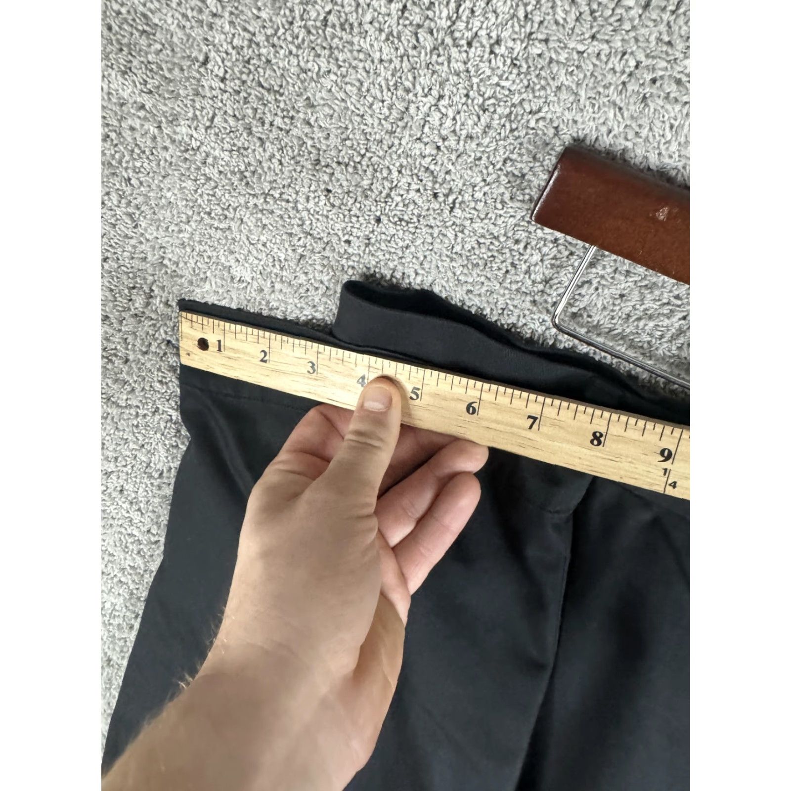 Brooks Brothers Brooks Brothers Clark Fit Advantage Chino Pants Mens 42x30 Black Size US 42 / EU 58 - 6 Thumbnail