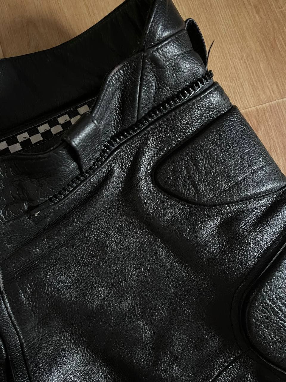 Vintage Vintage Richa real leather moto biker pants Size US 36 / EU 52 - 6 Thumbnail
