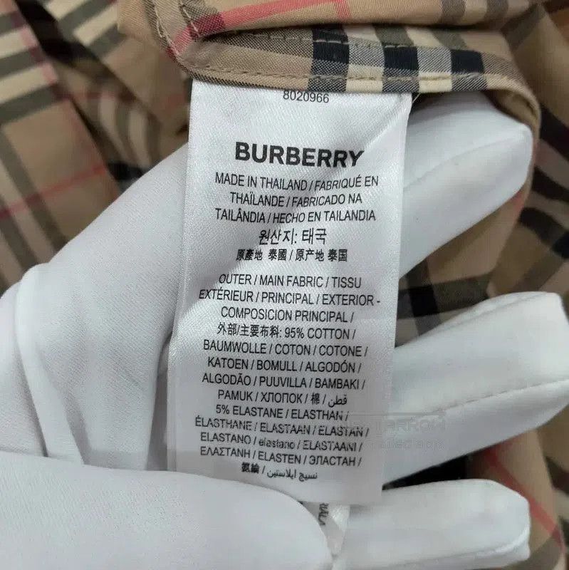 Burberry Burberry Men's Long Sleeve Cotton Shirt. Size US XXL / EU 58 / 5 - 6 Thumbnail