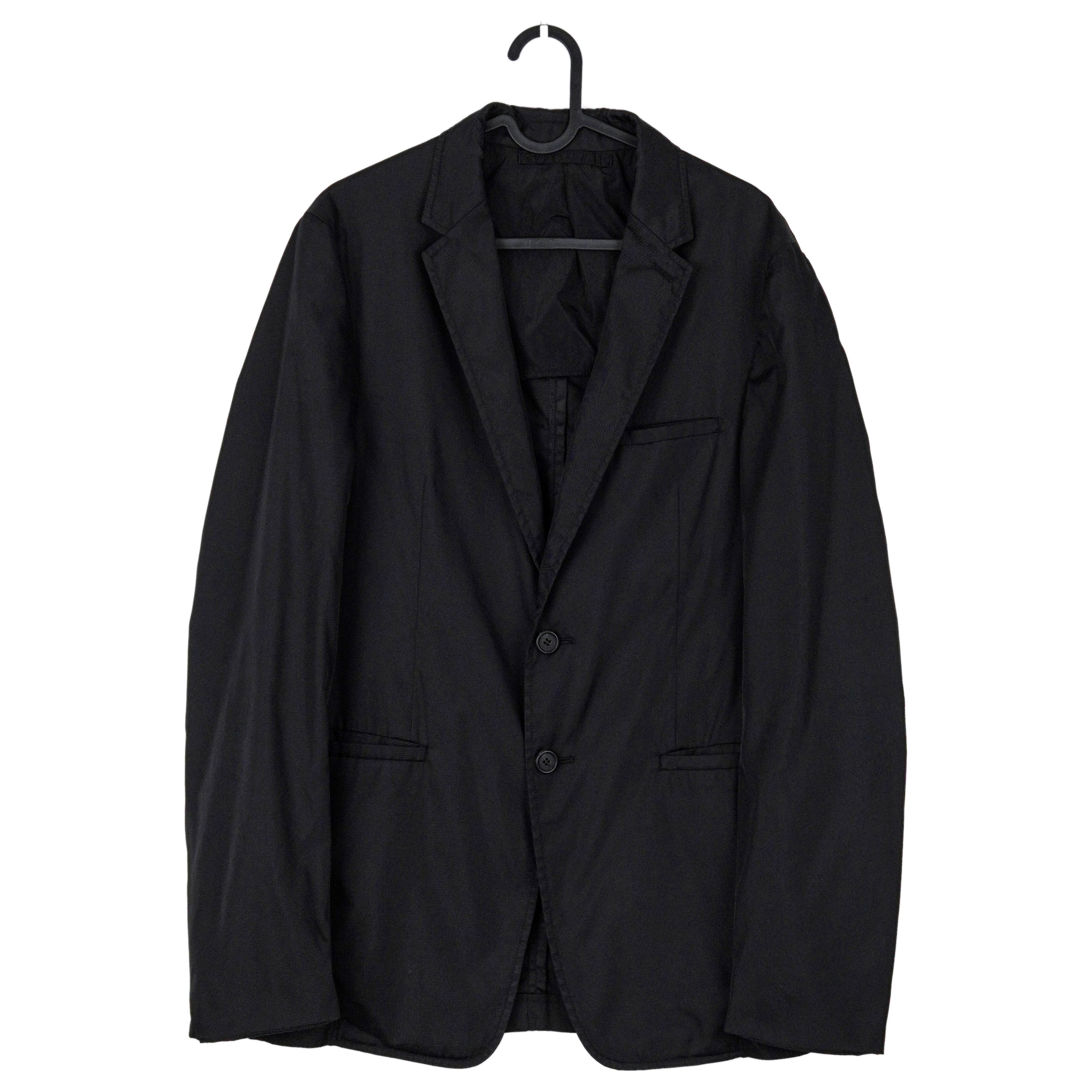 Prada Prada Black Lightweight Men's Jacket 48 Art.SGV732 | Grailed