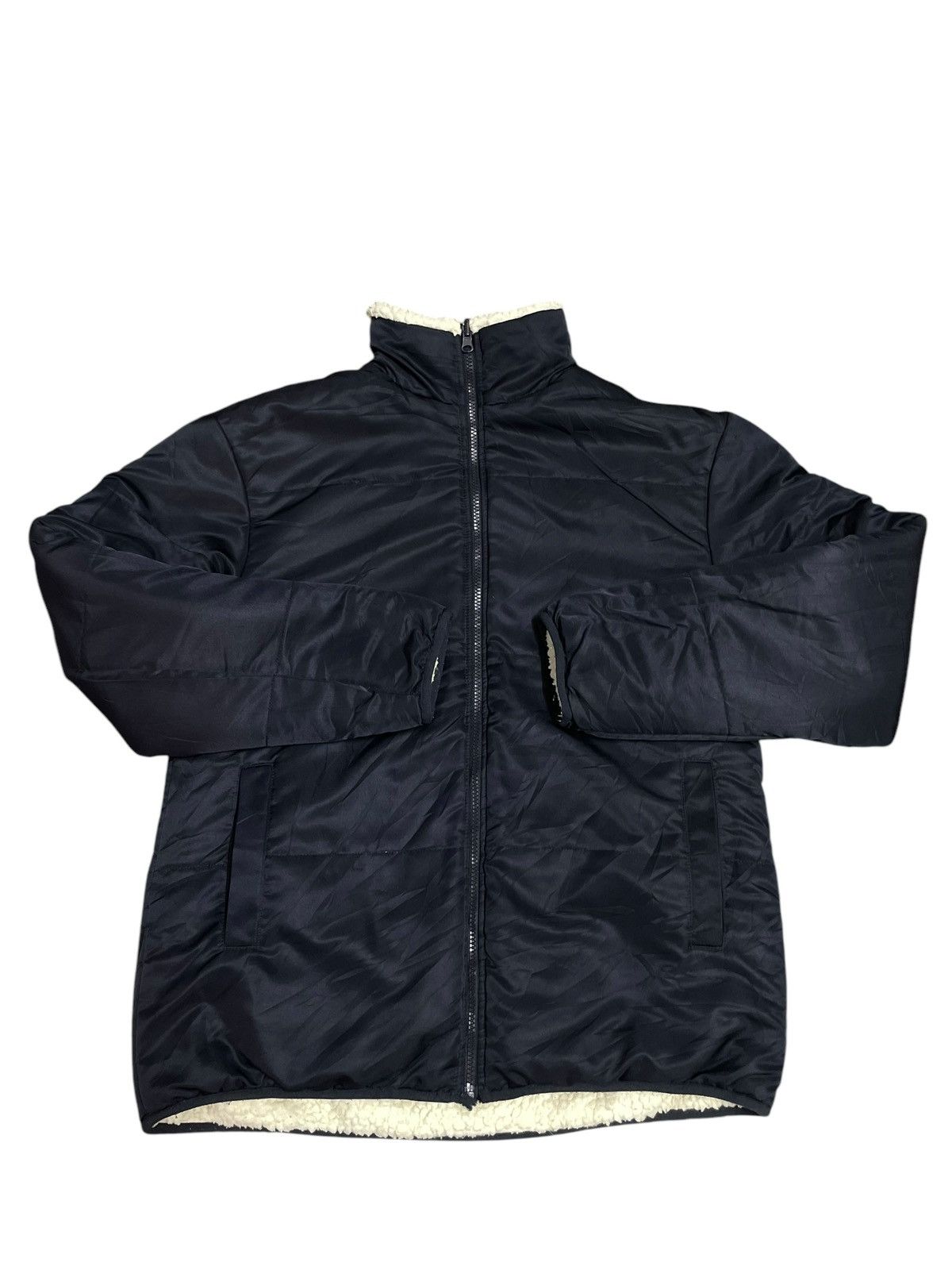 Kangol Vintage Y2K Kangol Fluffy Sherpa Reversible Gorpcore Jacket Size US L / EU 52-54 / 3 - 8 Thumbnail