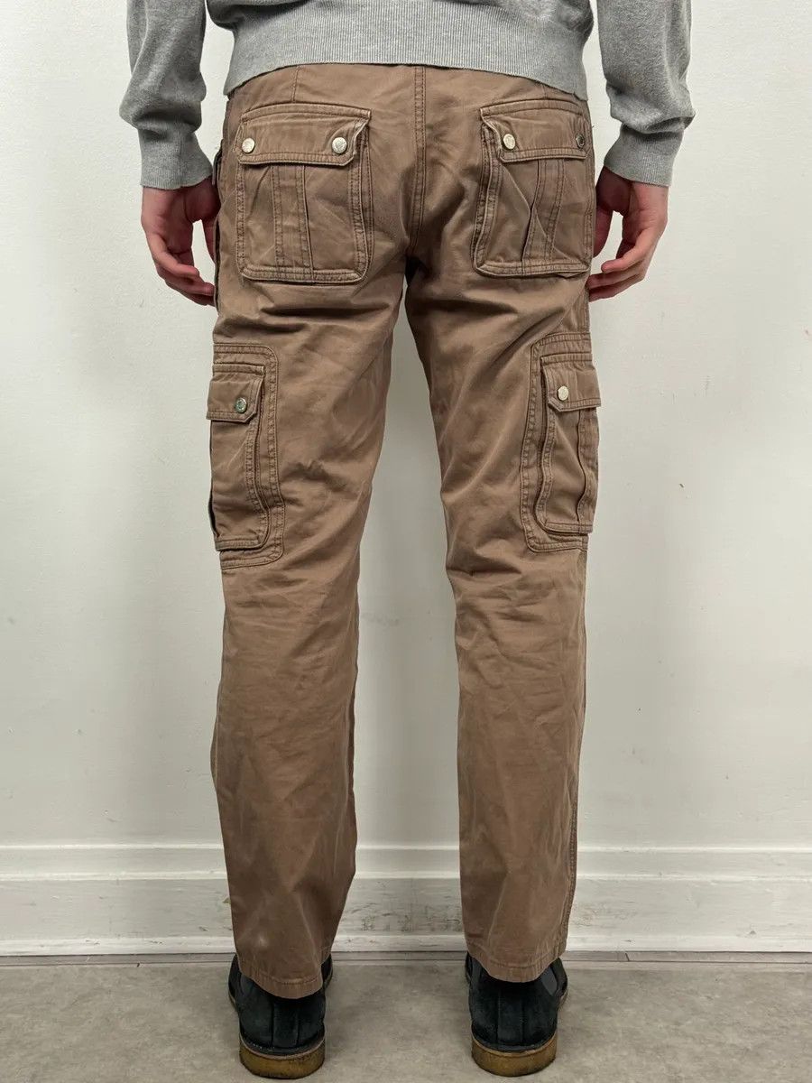 Dolce & Gabbana 2000s Dolce & Gabbana Beige Cargo Pants Size US 30 / EU 46 - 4 Thumbnail