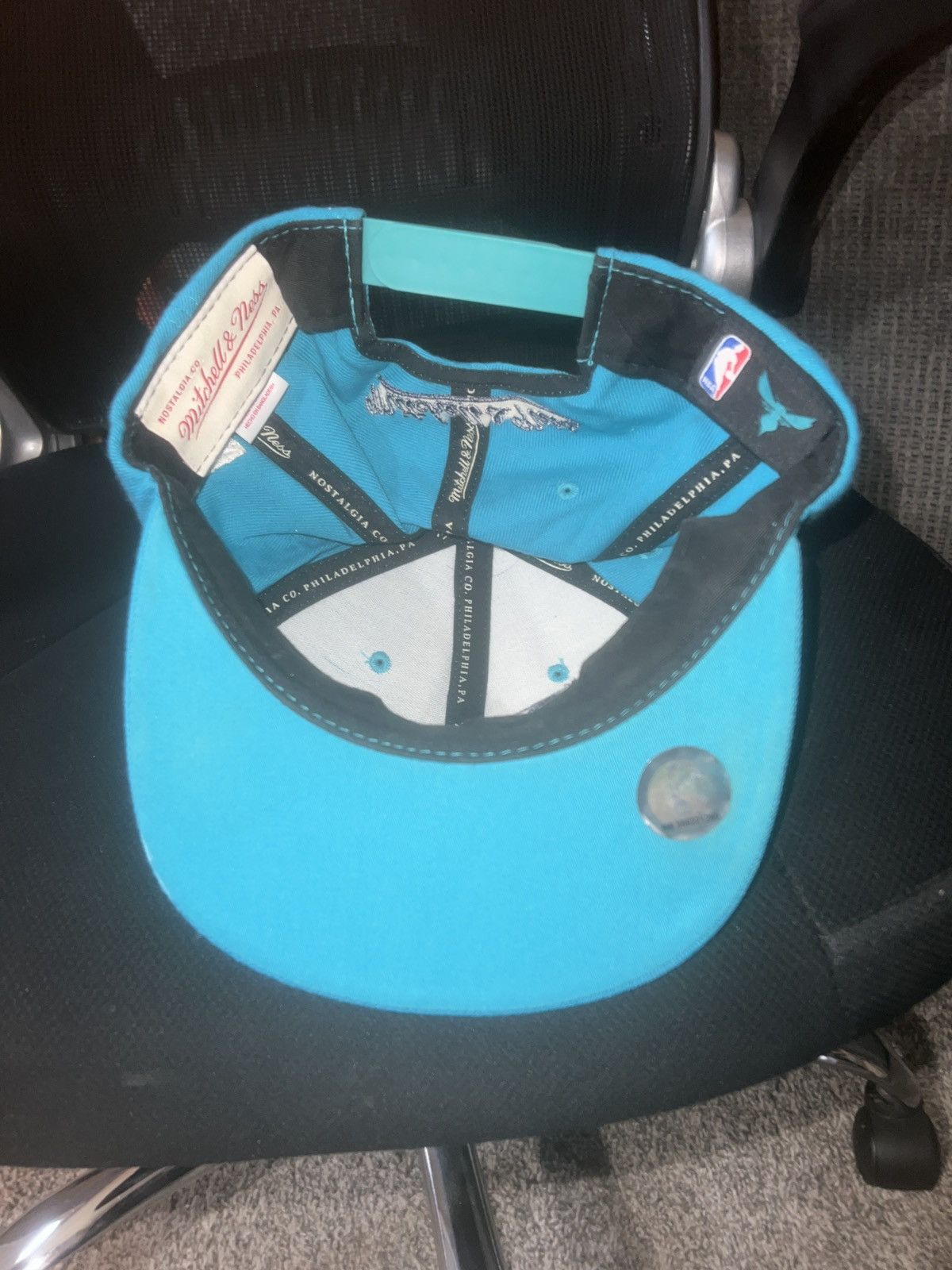 Mitchell & Ness Mitchell & Ness NBA Charlotte Hornets Adjustable Snapback Size ONE SIZE - 9 Thumbnail