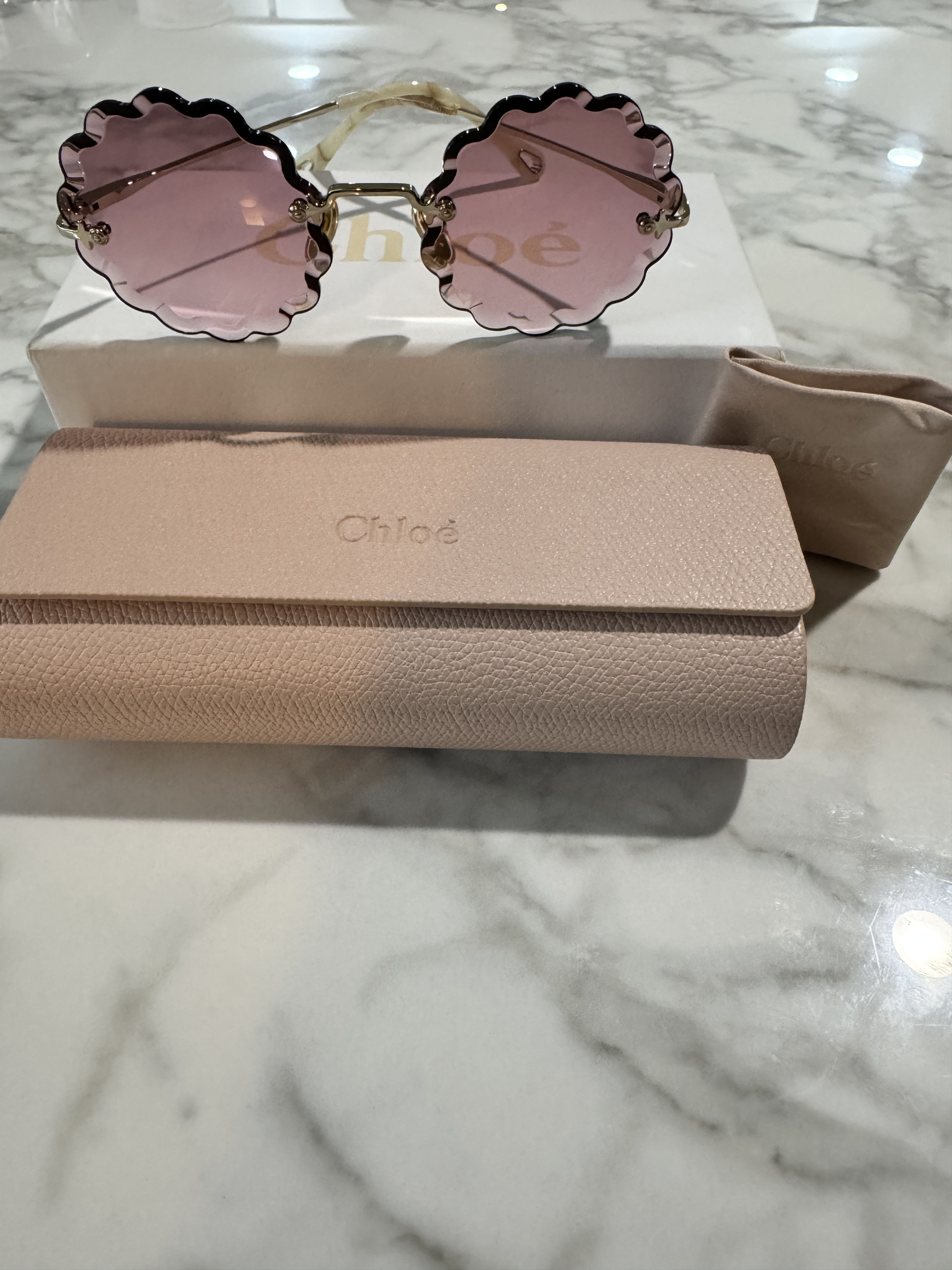 Chloe Lunettes de soleil Ysé rondes Size ONE SIZE - 1 Thumbnail