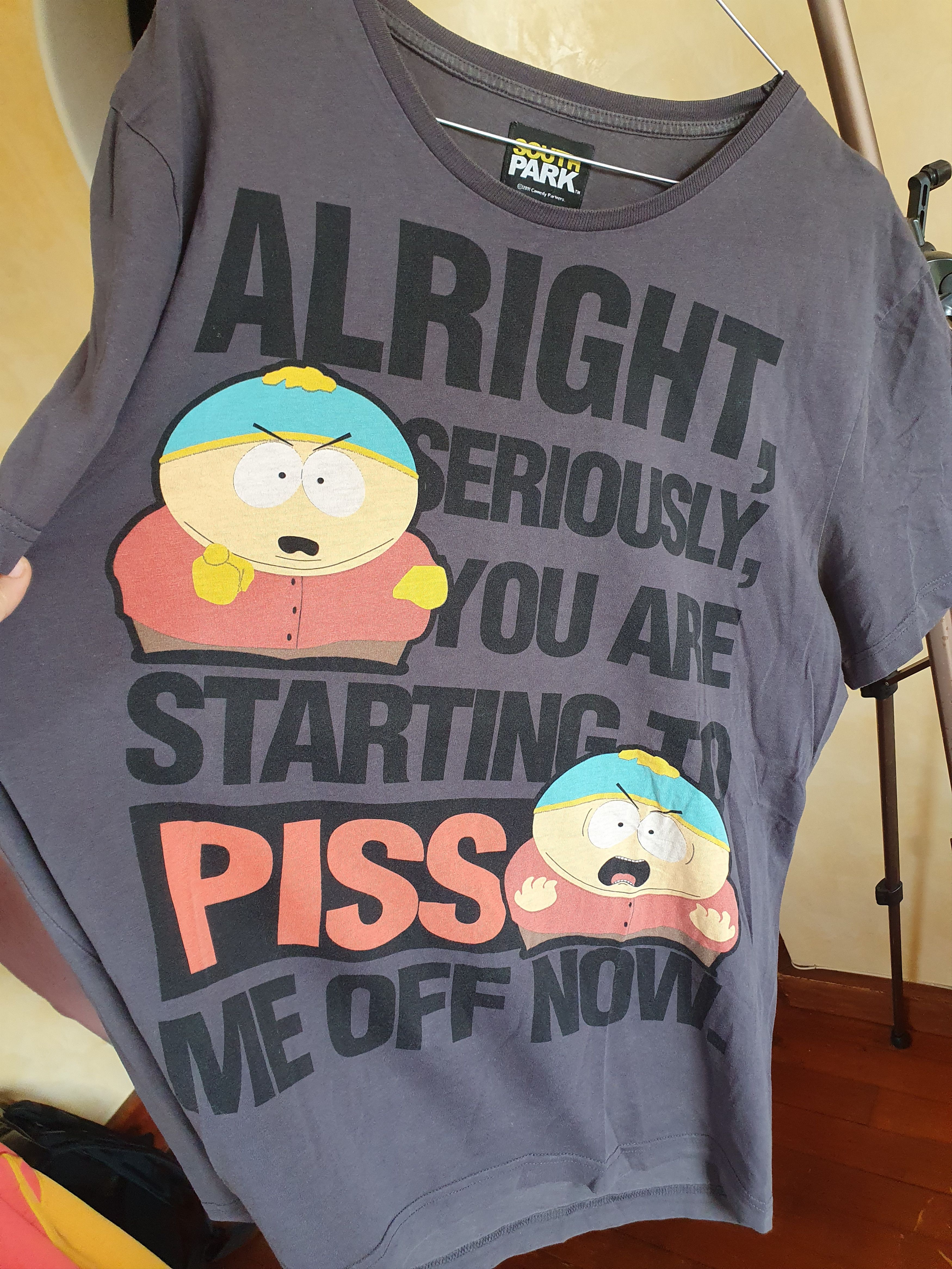 Anime × Vintage South Park Comedy Central You’re Starting To Piss Me Off XL Size US XL / EU 56 / 4 - 3 Thumbnail
