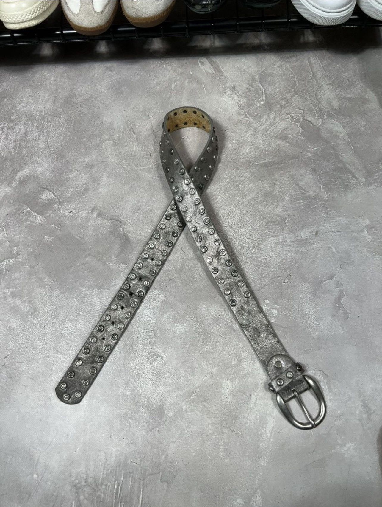 Japanese Brand × Vintage Vintage Diesel Style Metal Punk Belt Size ONE SIZE - 1 Thumbnail