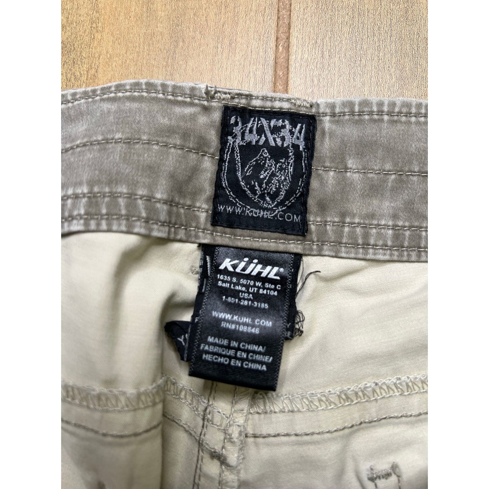 Kuhl Kuhl Slackr Pants Men’s Sz 34 Gray Distress Dye Vintage Size US 34 / EU 50 - 3 Thumbnail