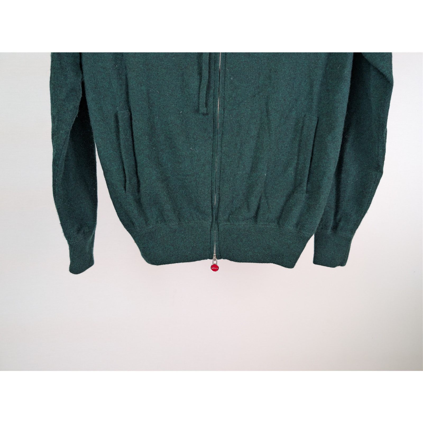 Kiton o1rshd1 CC20 Zip-up Hoodie in green Size US M / EU 48-50 / 2 - 4 Thumbnail