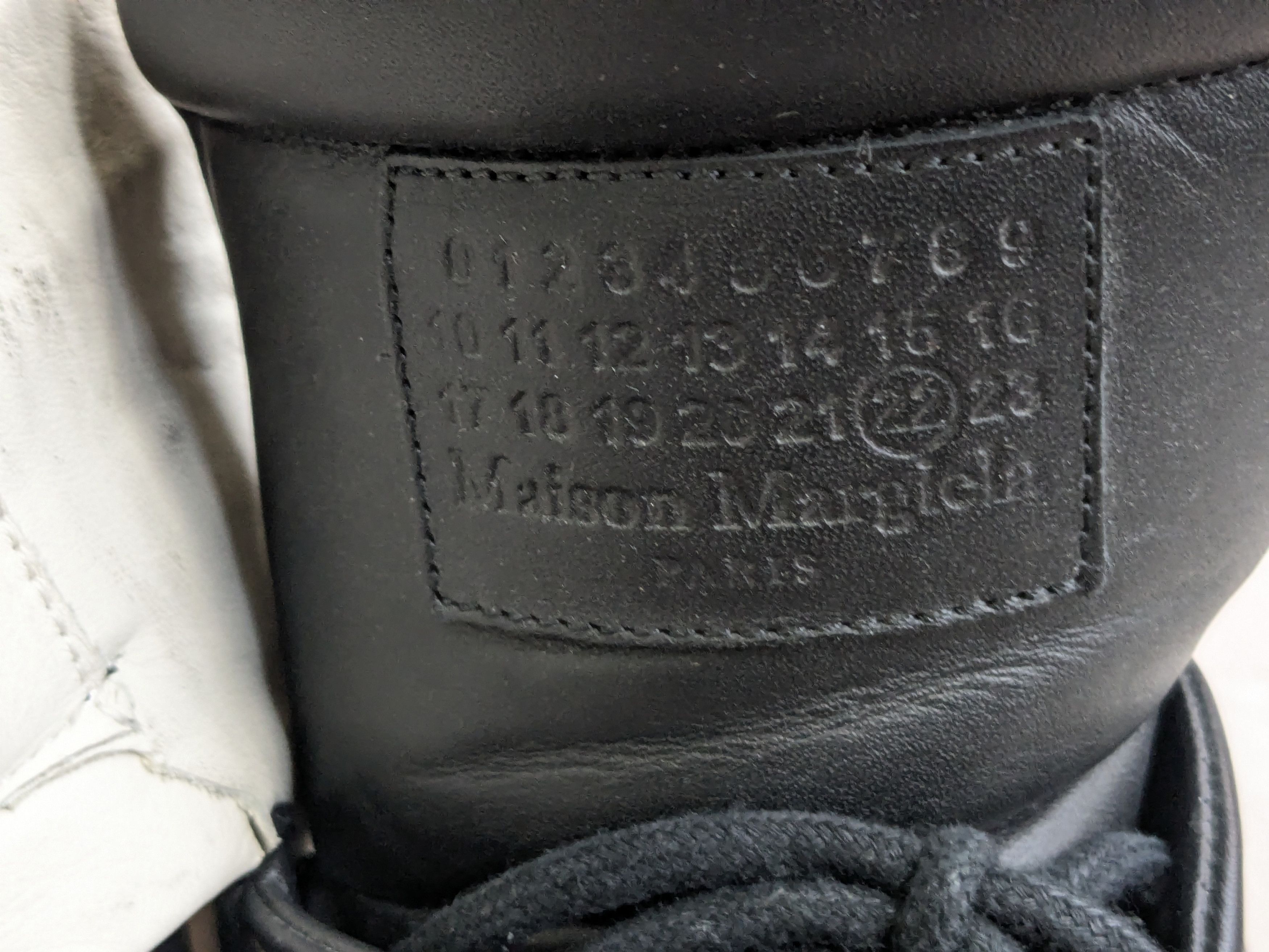 Maison Margiela Maison Margiela Future Black High Tops 12 45 Leather Size US 12 / EU 45 - 8 Thumbnail