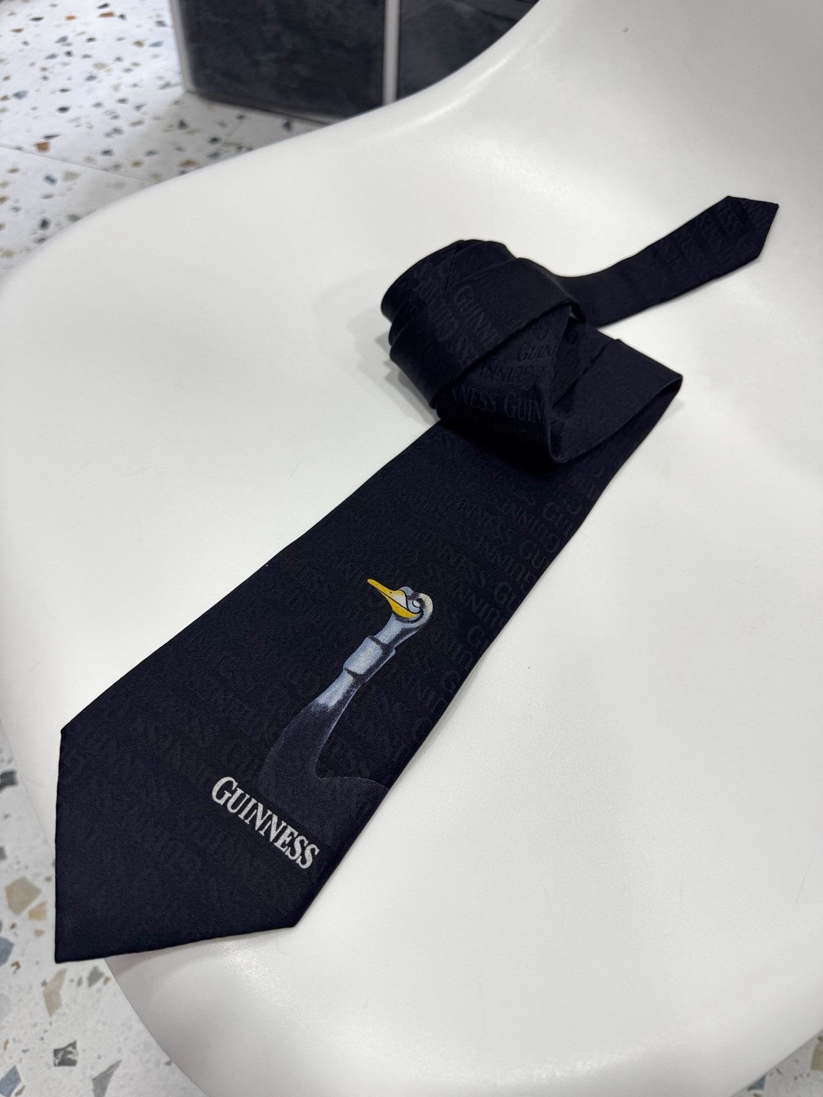 Other Guinnesse vintage silk tie Size ONE SIZE - 3 Thumbnail