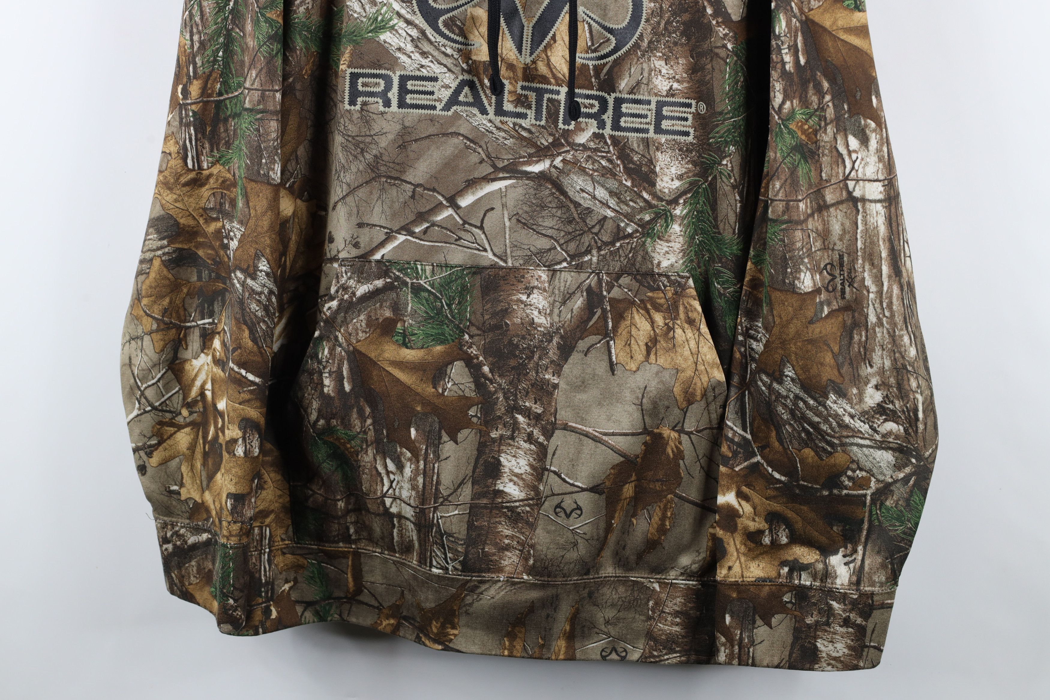 Vintage Vintage Y2K Streetwear Realtree Camouflage Hoodie Sweatshirt Size US XXL / EU 58 / 5 - 3 Thumbnail