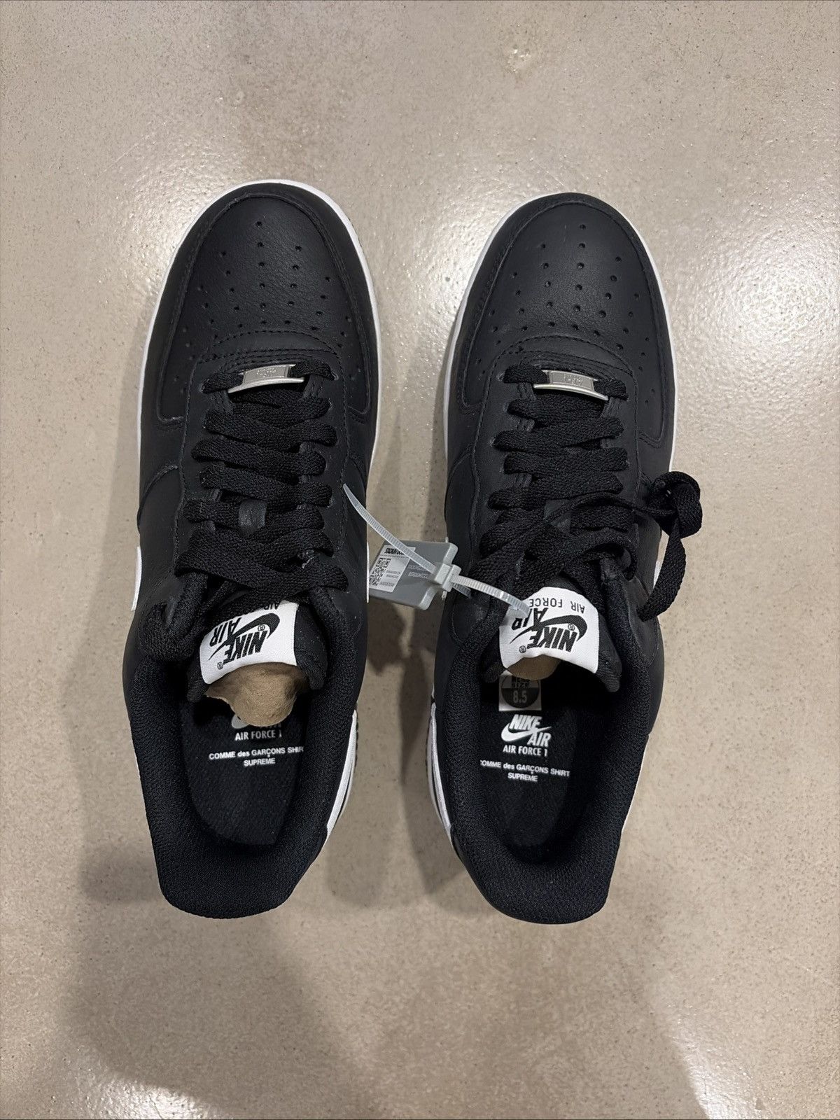 Comme des Garcons SHIRT × Nike × Supreme Nike Air Force 1 Supreme CDG Split Swoosh Size US 8.5 / EU 41-42 - 3 Thumbnail