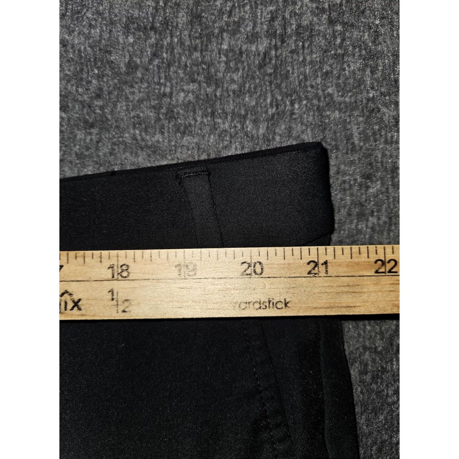 Ralph Lauren Lauren Ralph Lauren Dress Pants Mens 42x30 Black Label Flat Front Stretch Dress Pants Mens 42W x 30L Black Size US 42 / EU 58 - 4 Thumbnail